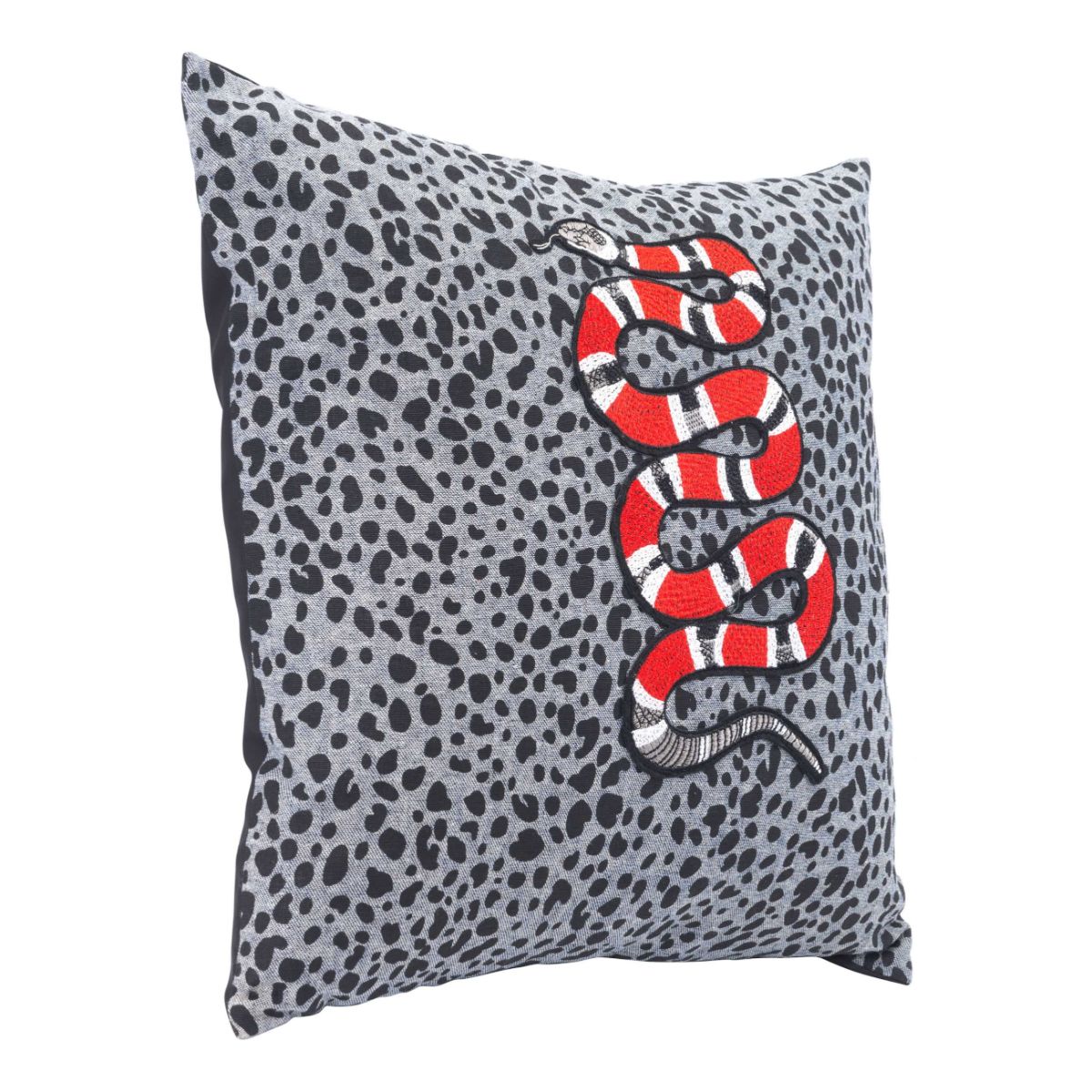 HomeRoots 364984 Julia 16-in x 16-in Multicolor Blend Indoor Decorative Pillow