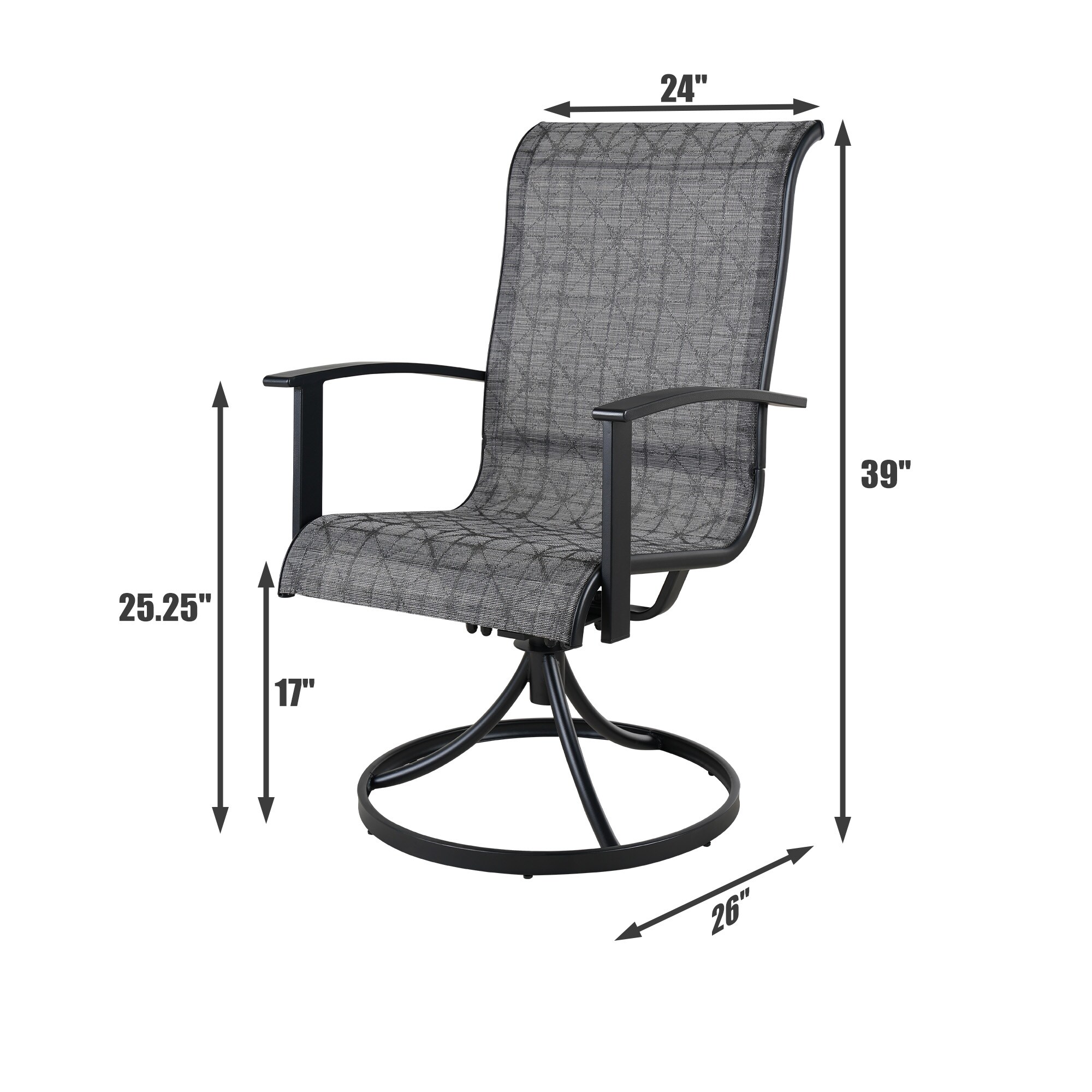 Clihome CL-64 Patio-Chairs - View #3