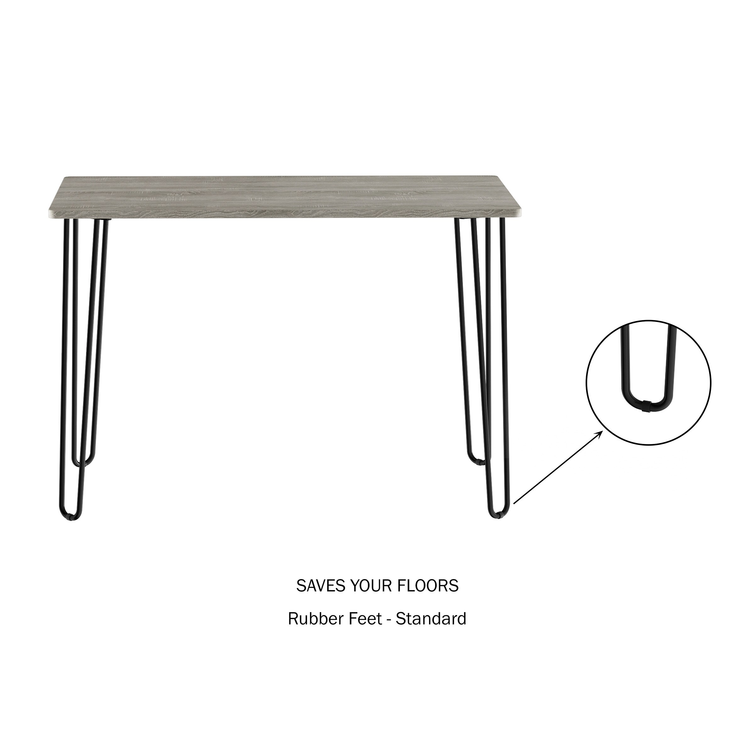 white hairpin desk target