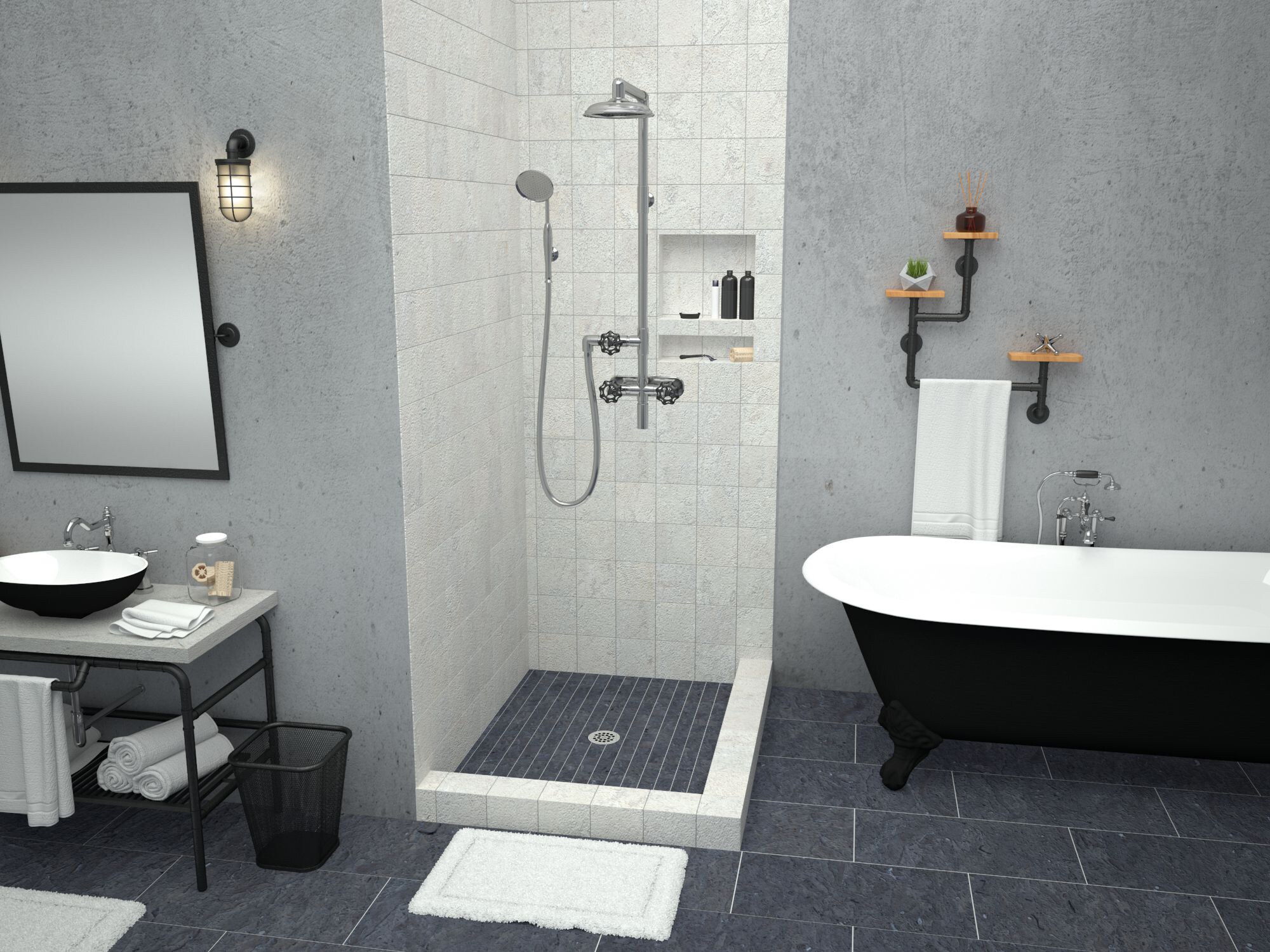 Tile Redi P4236CDR-PVC Shower-Floors - View #8