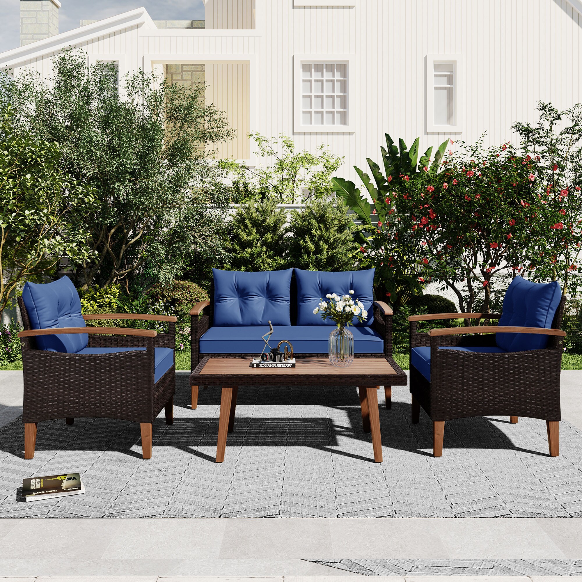 JIMSMAISON BOGOPCS13BL Patio-Conversation-Sets - View #5