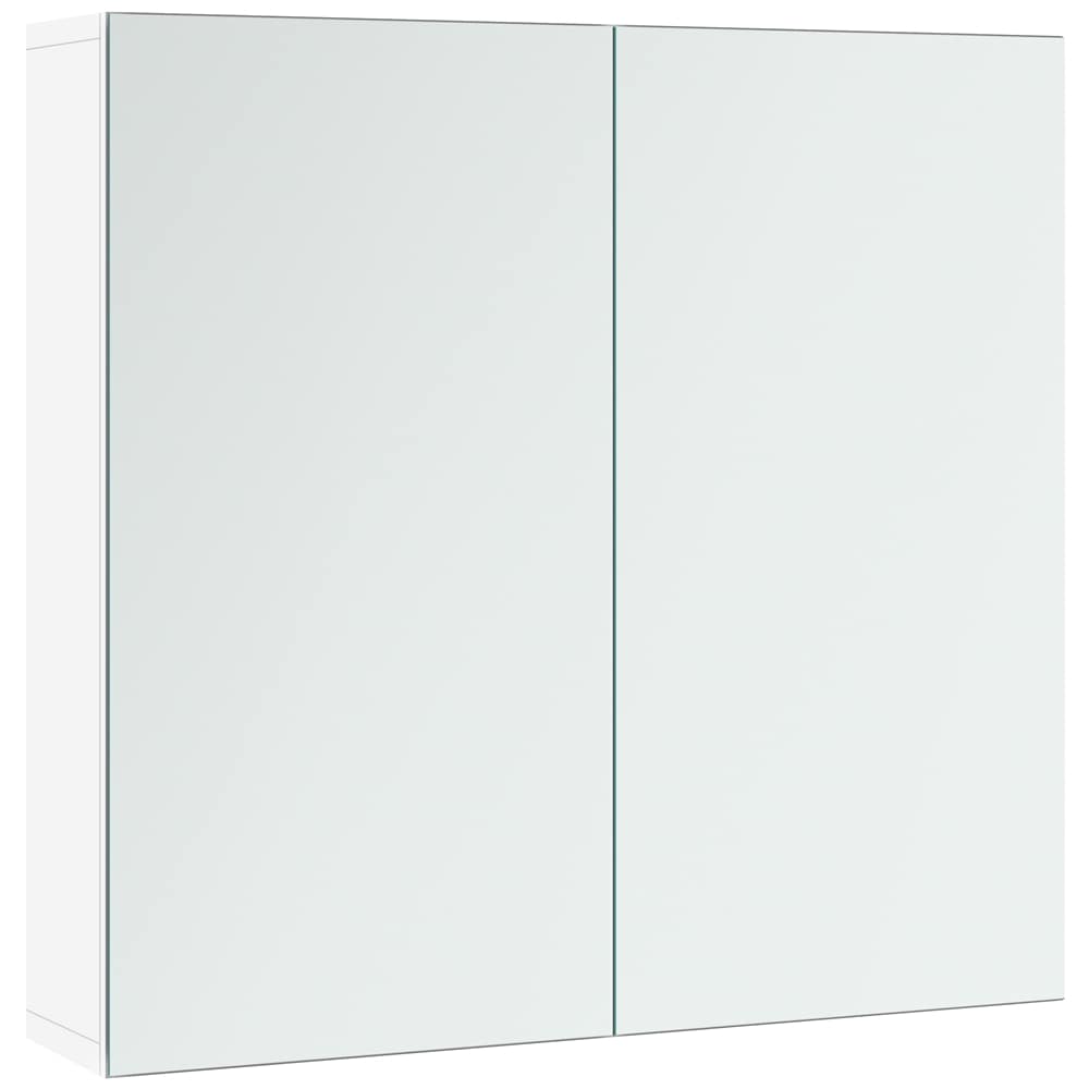 Yaheetech LS76KS0001 25-in W White Frameless Mirror Cabinet