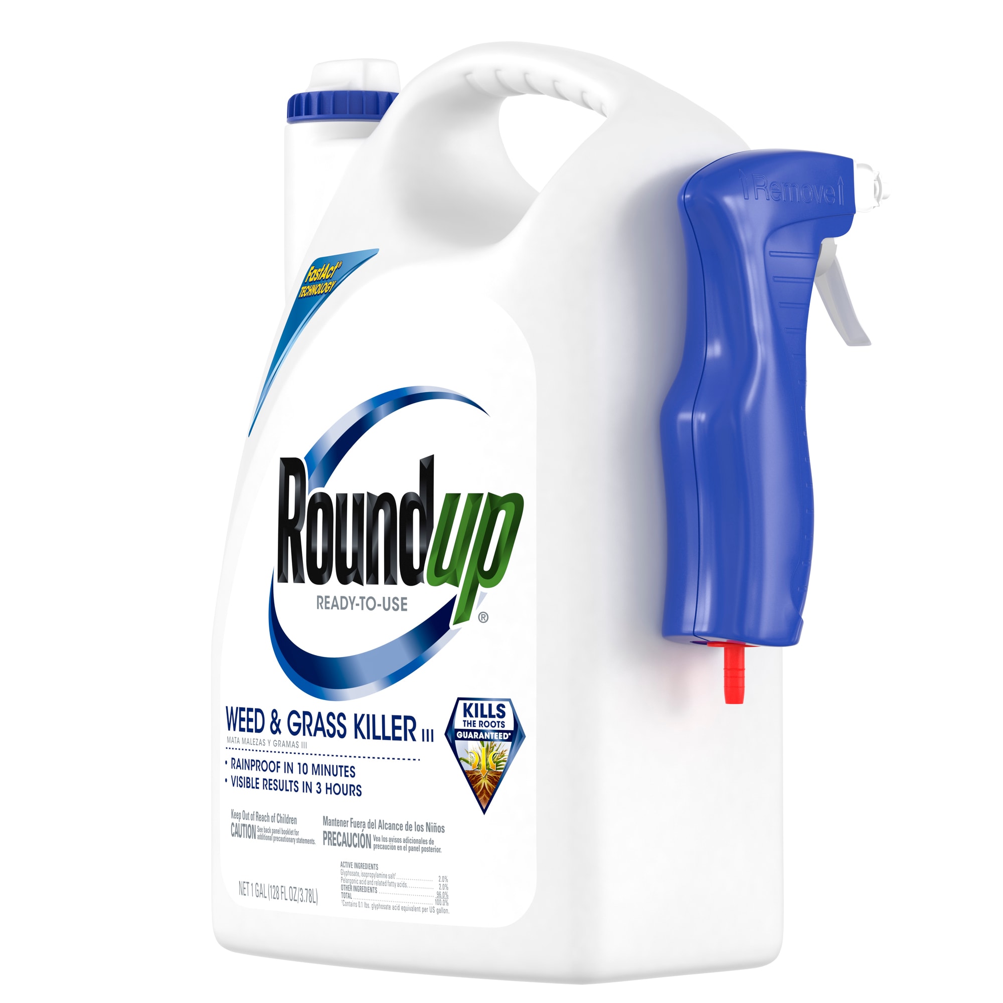 Roundup Ready-To-Use 1-Gallon Trigger Spray Weed and Grass Killer in the  Weed Killers department at