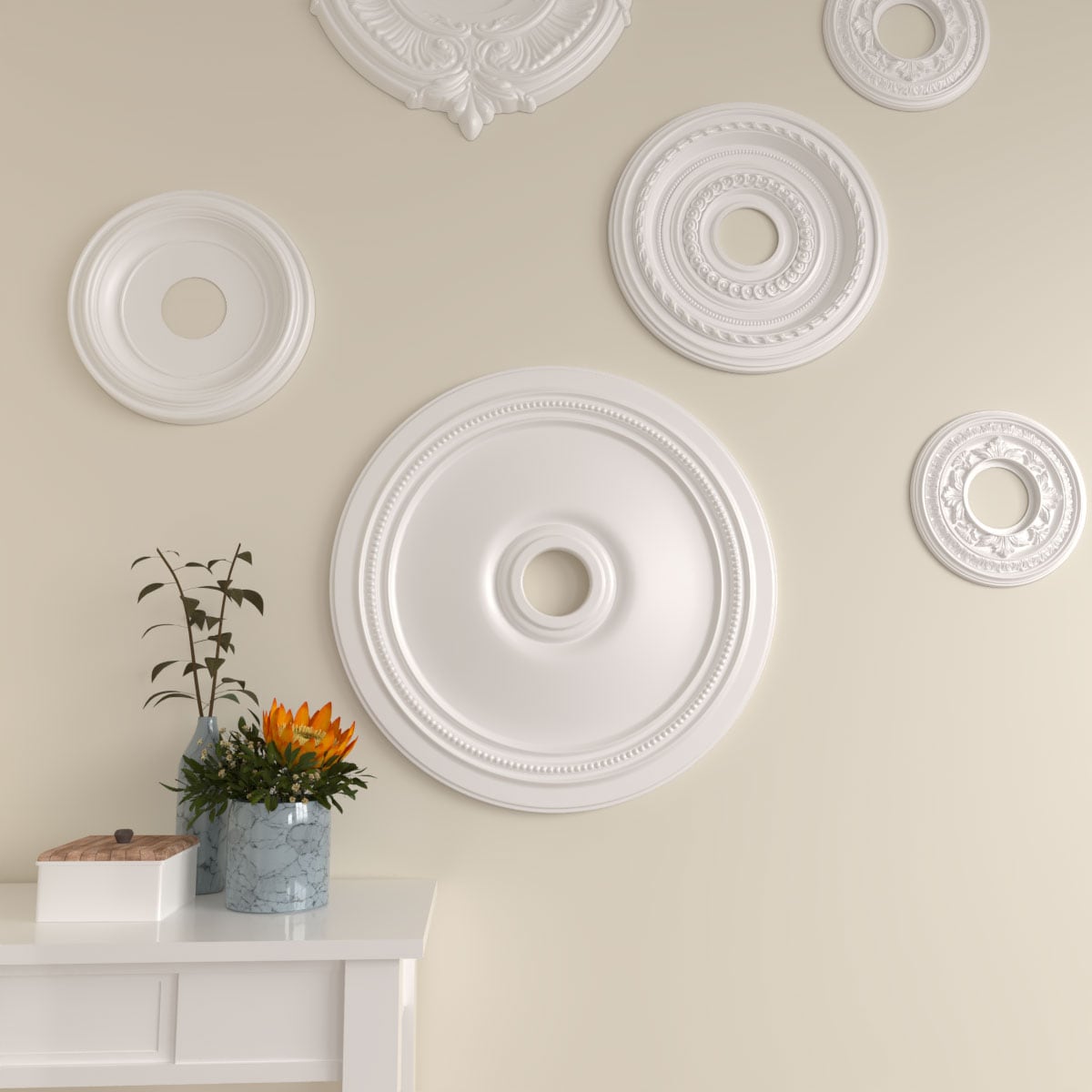 Ekena Millwork CM24DI Ceiling-Medallions - View #7