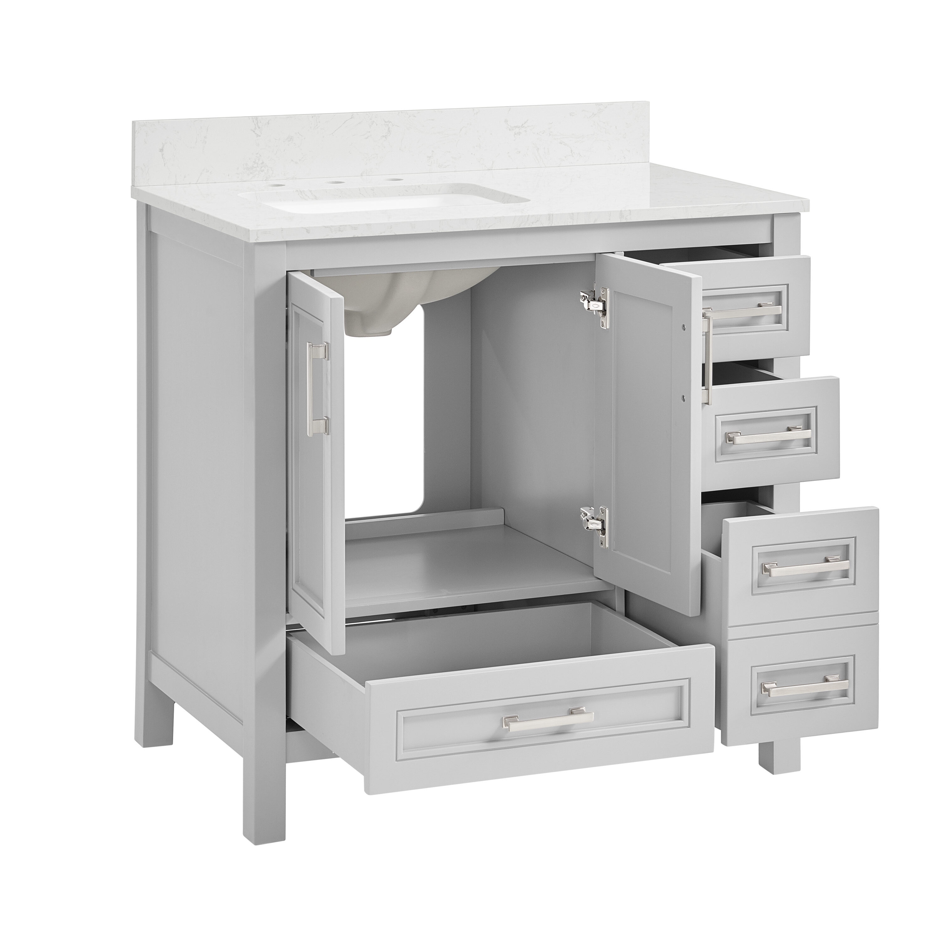 allen + roth 1541VA-36-242-925 Bath-Vanity-Combo - View #4