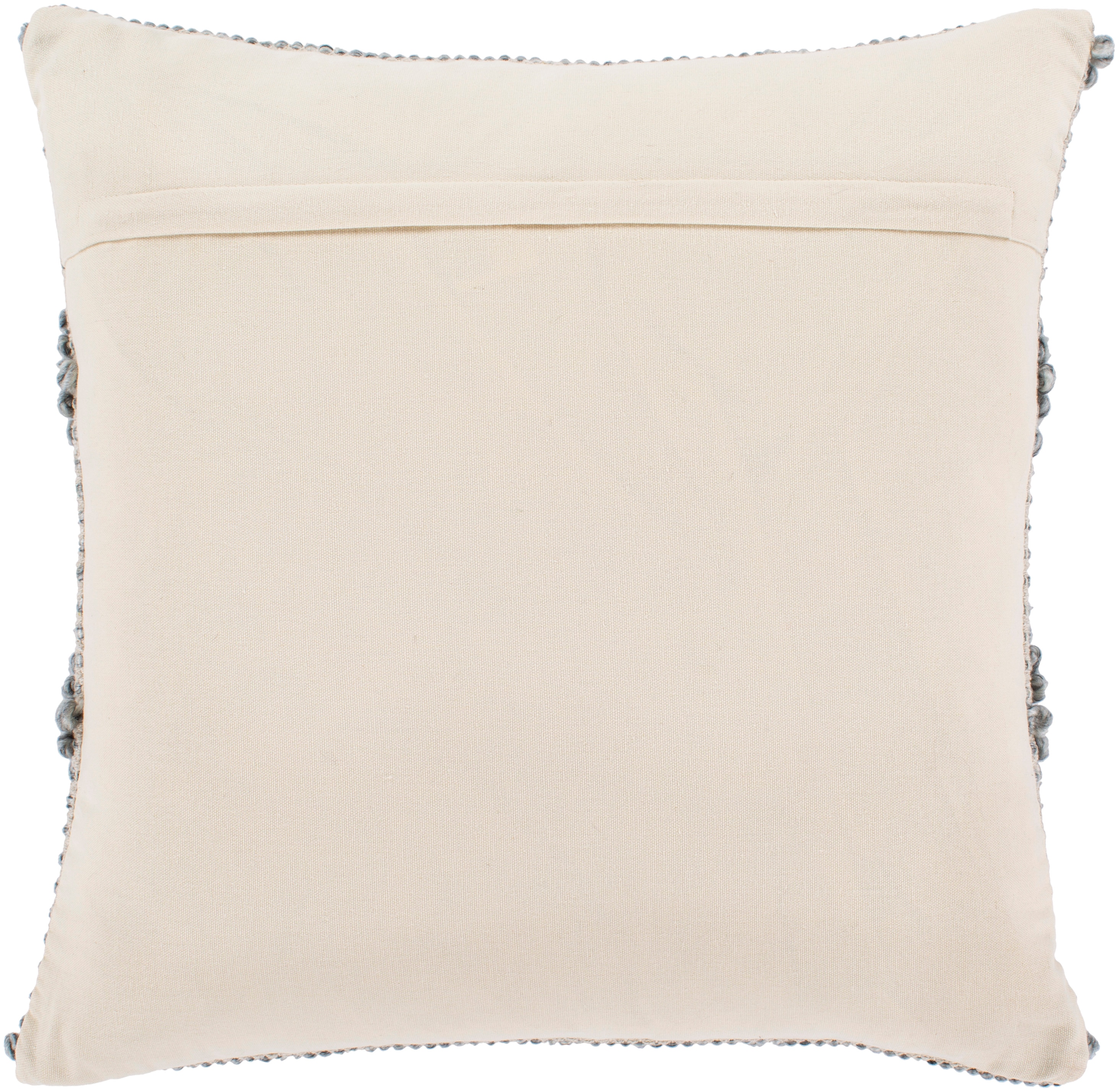 Livabliss Anders 22-in x 22-in Medium Gray Indoor Decorative Pillow ...