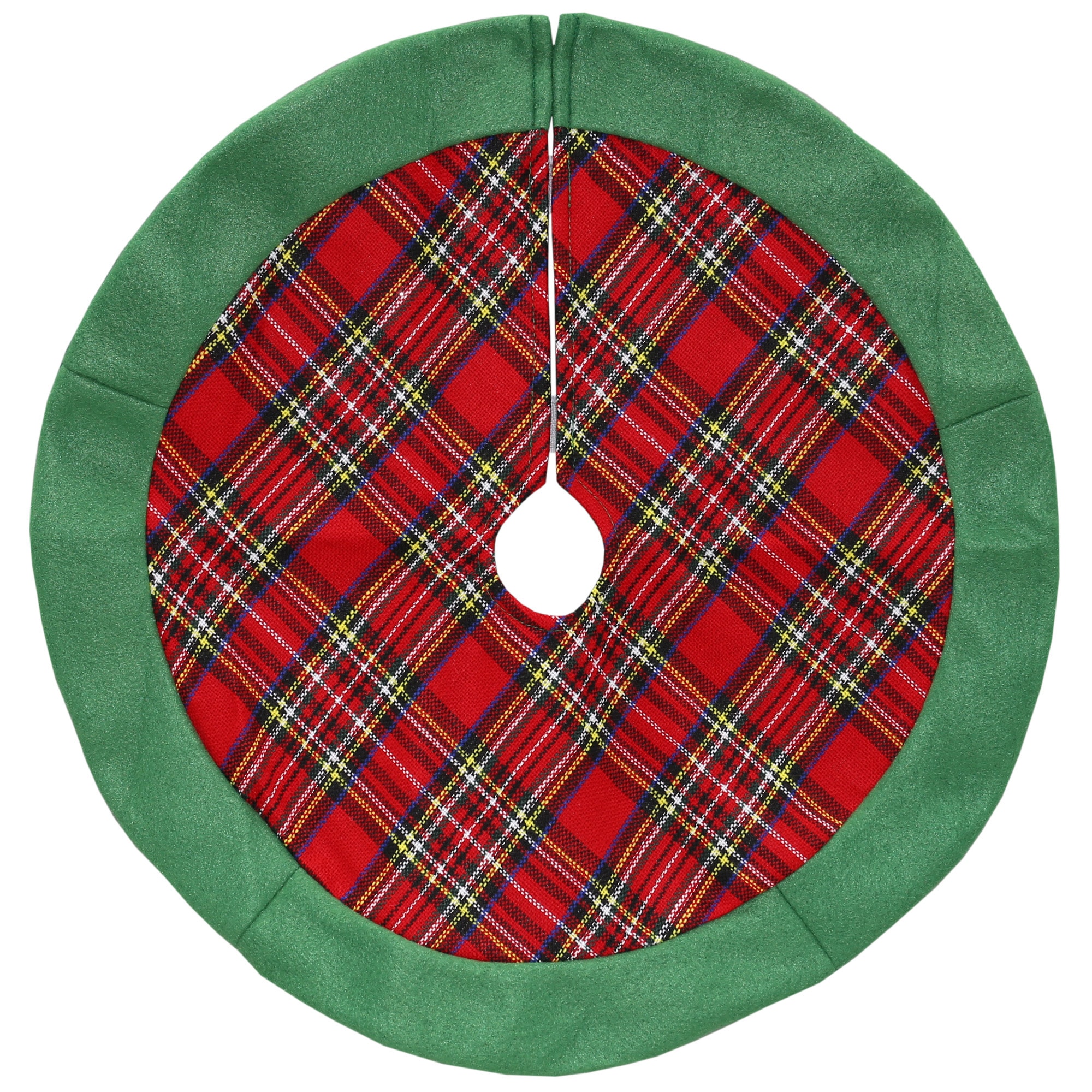 Northlight 34315064 24-in Green Tree skirt