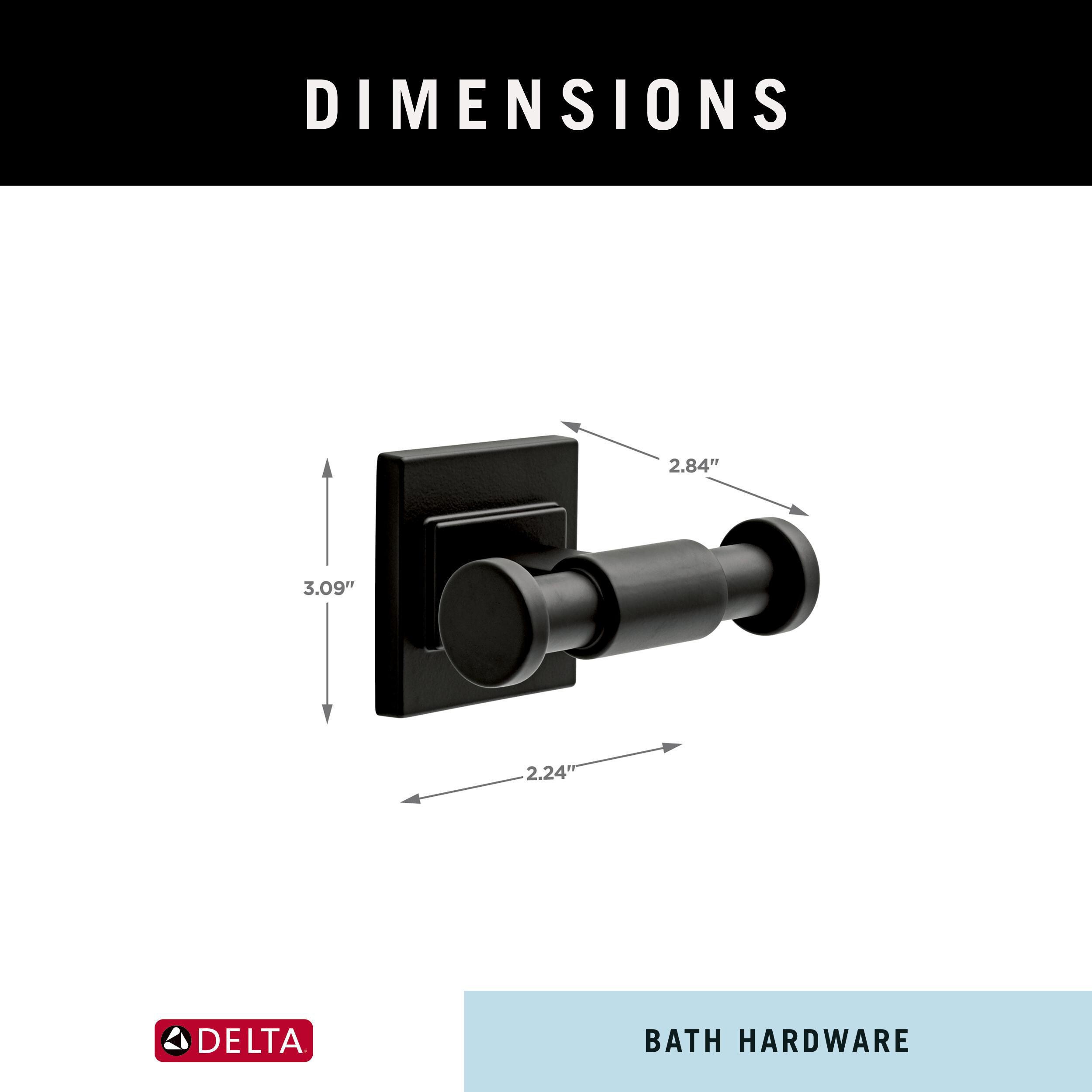 Delta MCL35-MB Robe-Hooks - View #7
