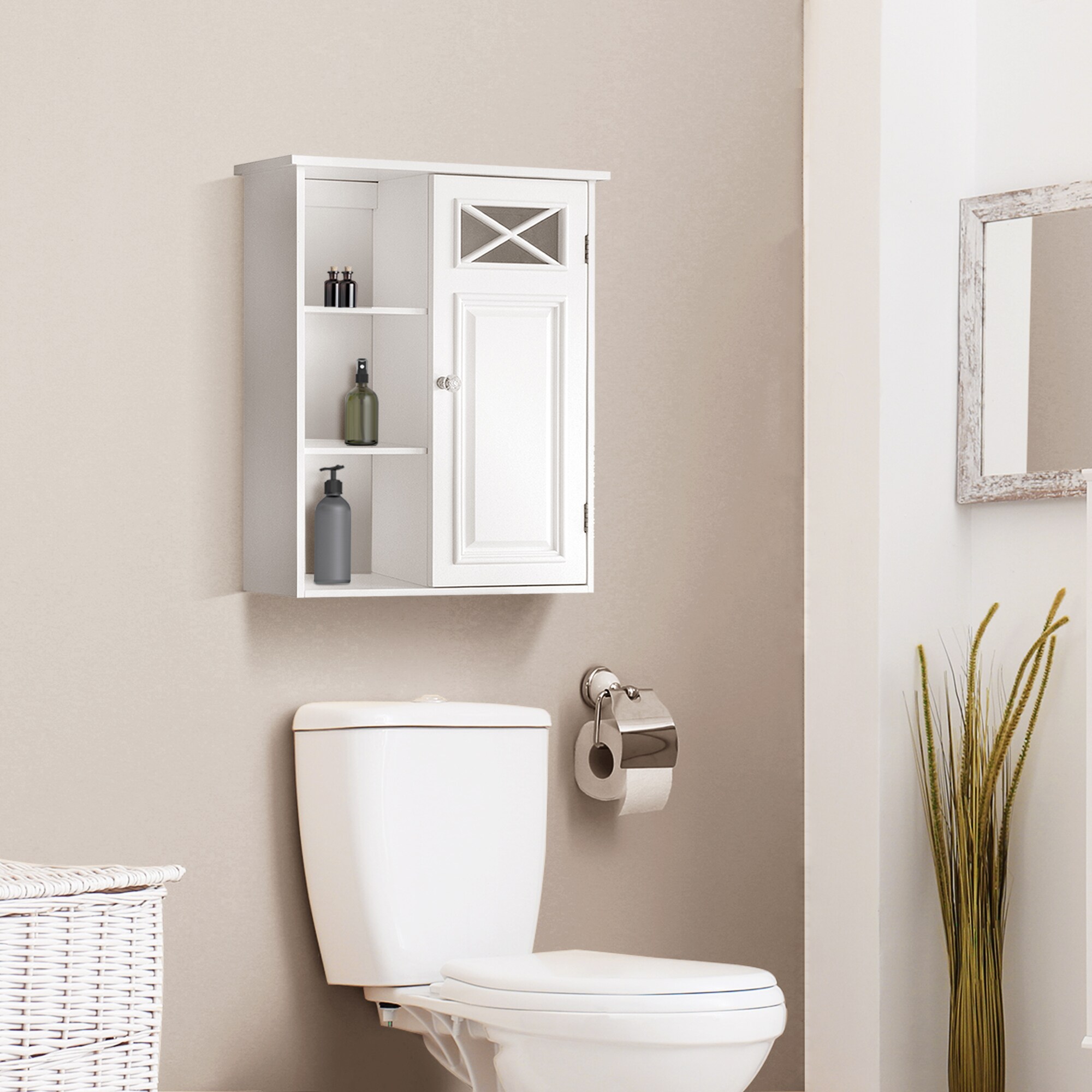 Teamson Home 6827 Bathroom-Wall-Cabinets - View #4