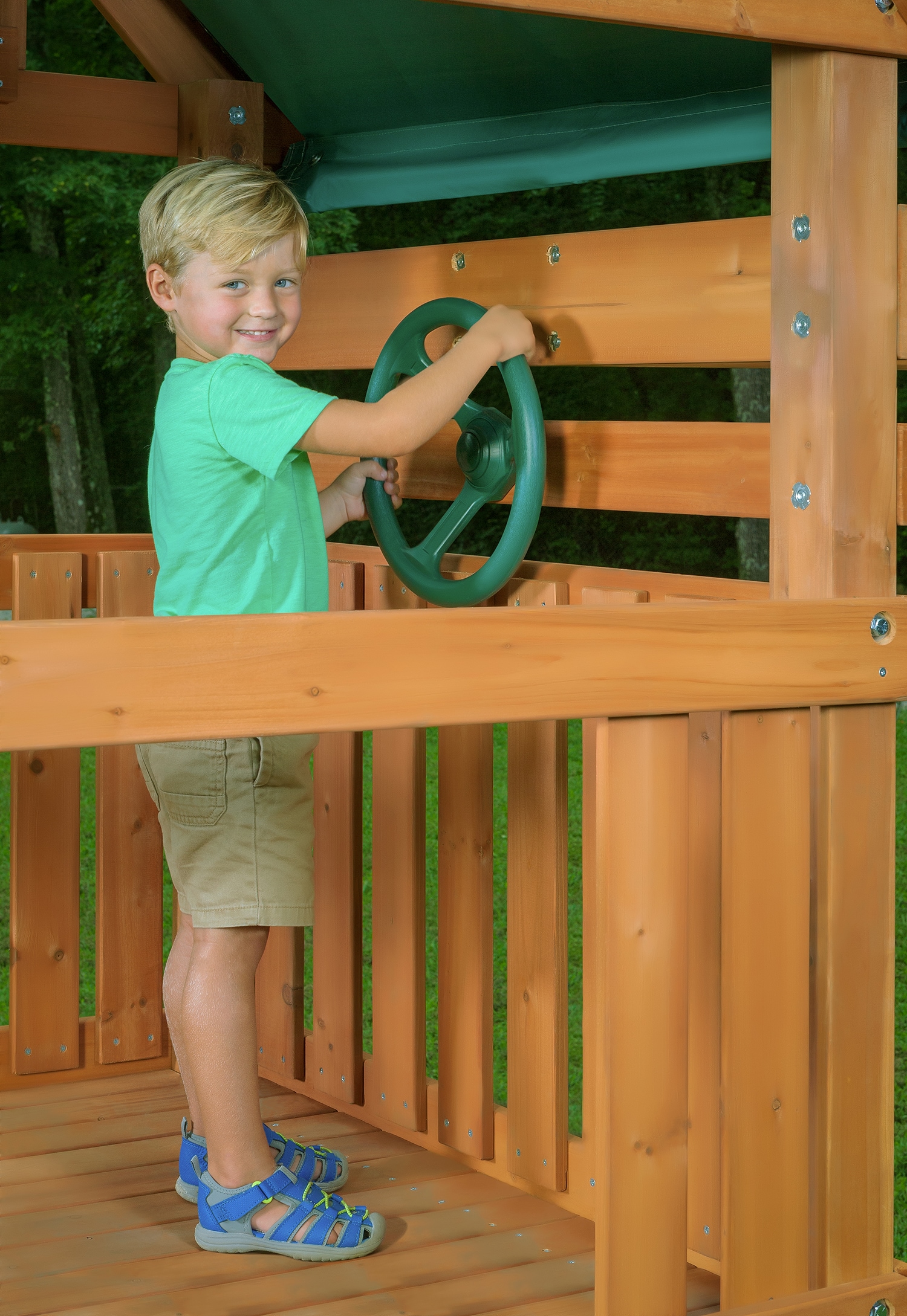 Creative Cedar Designs 3431-G-G Wood-Playset-Kits - View #5