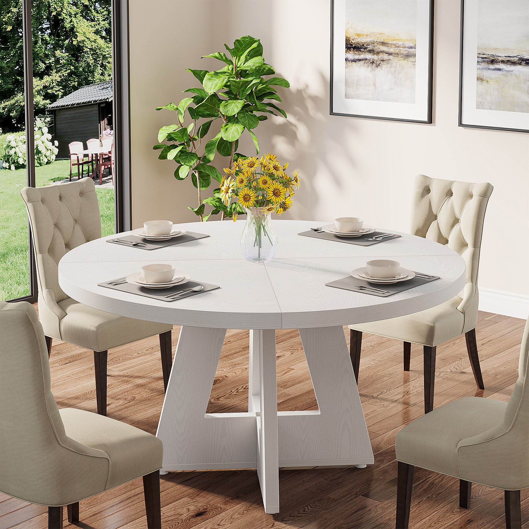 Fnova LWTJ-XK00693X Dining-Tables - View #3
