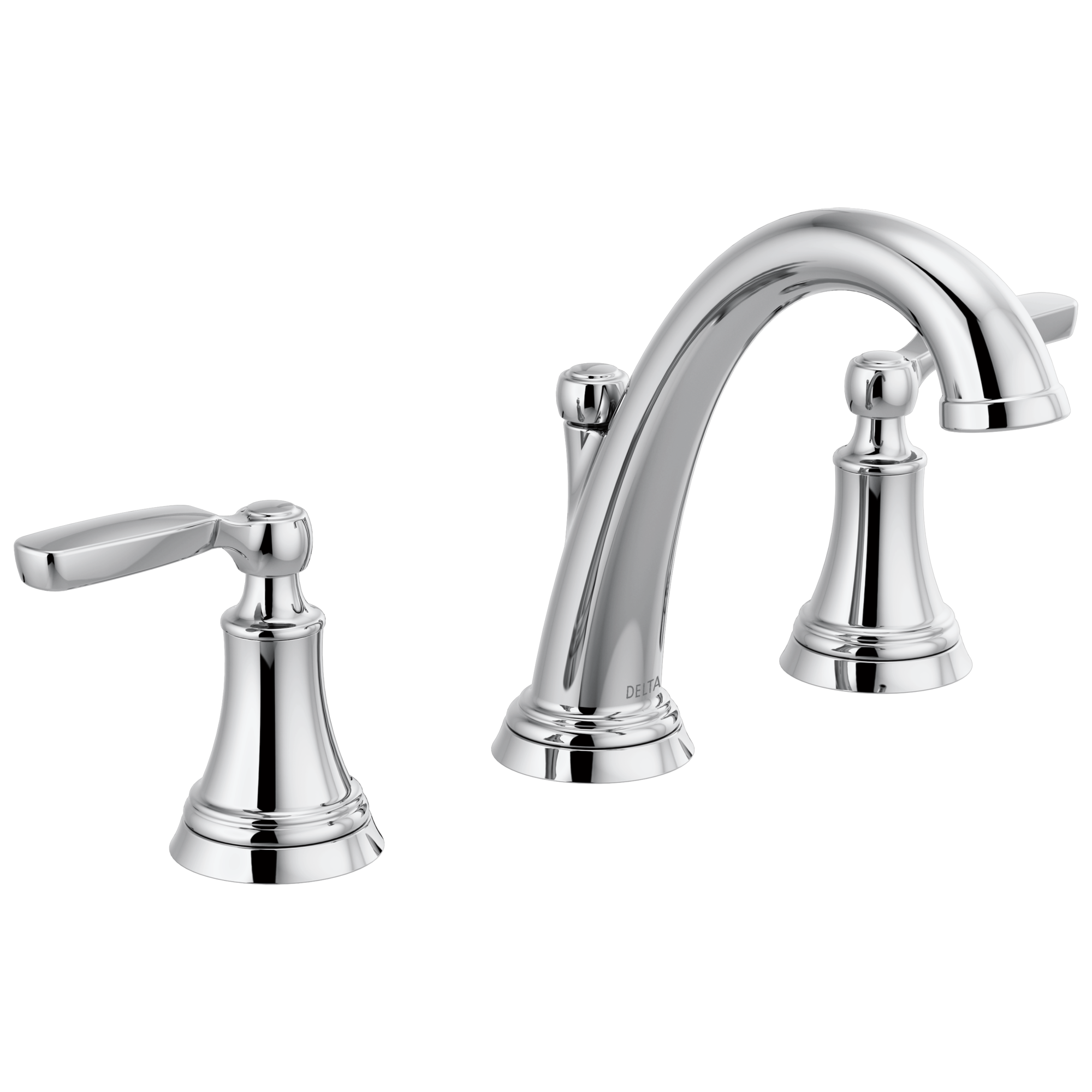 Delta Woodhurst Chrome Widespread 2-Handle WaterSense Bathroom Sink ...