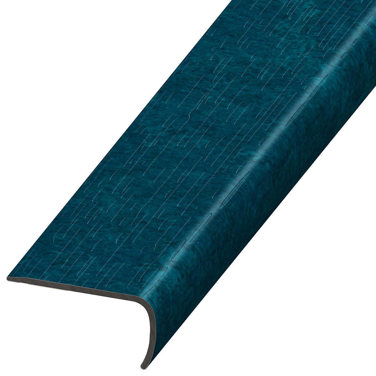 Versatrim VE-106912 Marmoleum Forbo-Marmoleum-Adriatica Prefinished 1-in T x 2-in W x 94-in L PVC Square cap