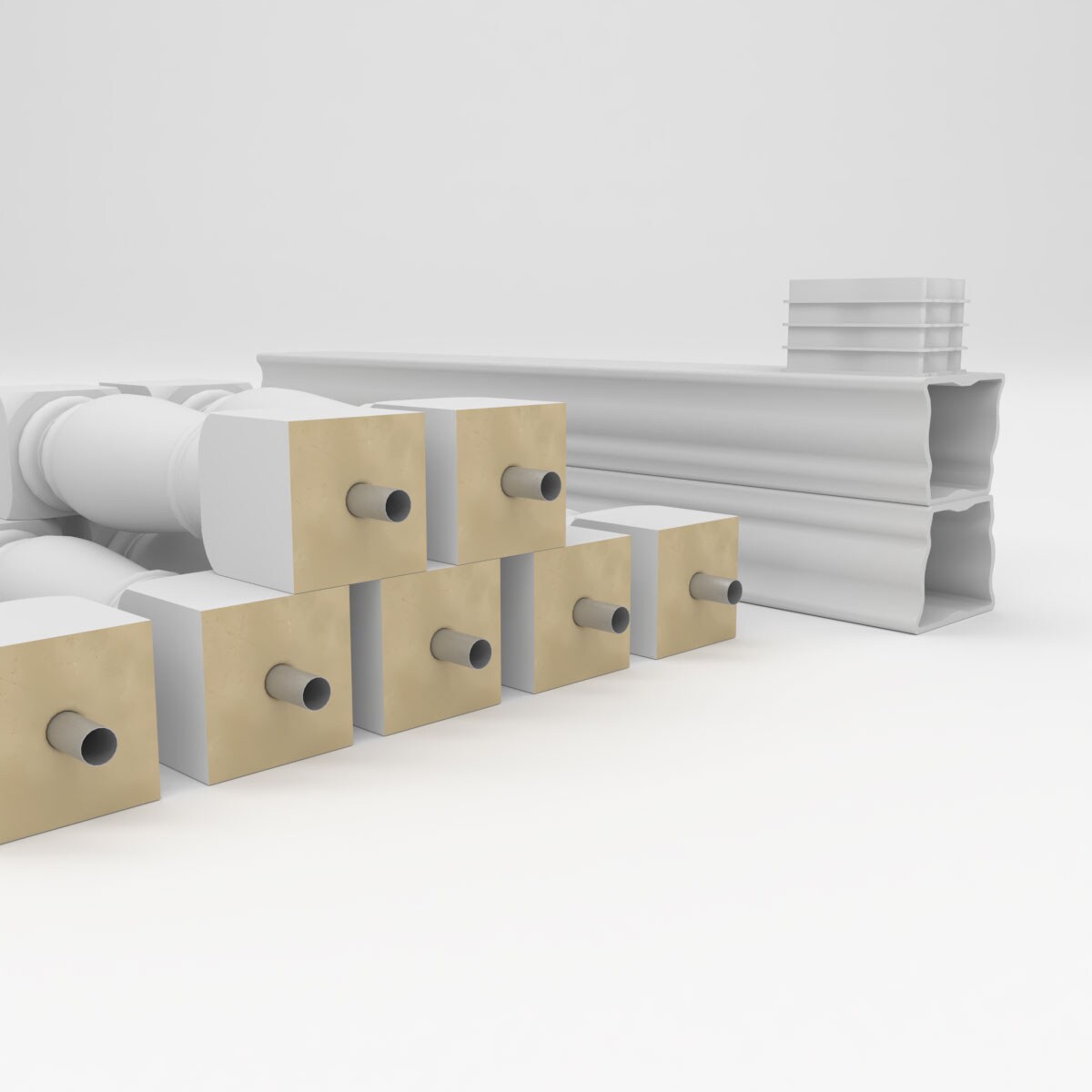 Ekena Millwork BALK38X048OXN railings - View #6