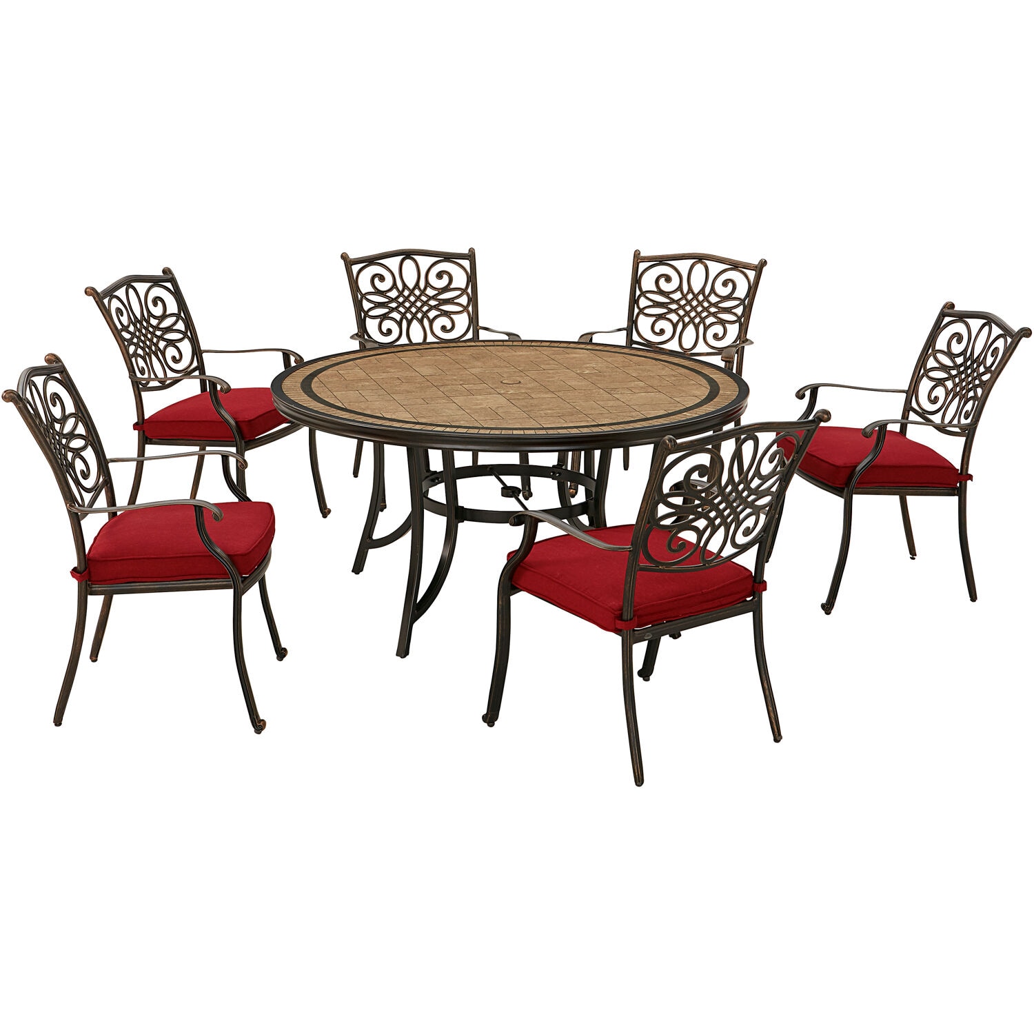 Monaco 7 piece online patio set