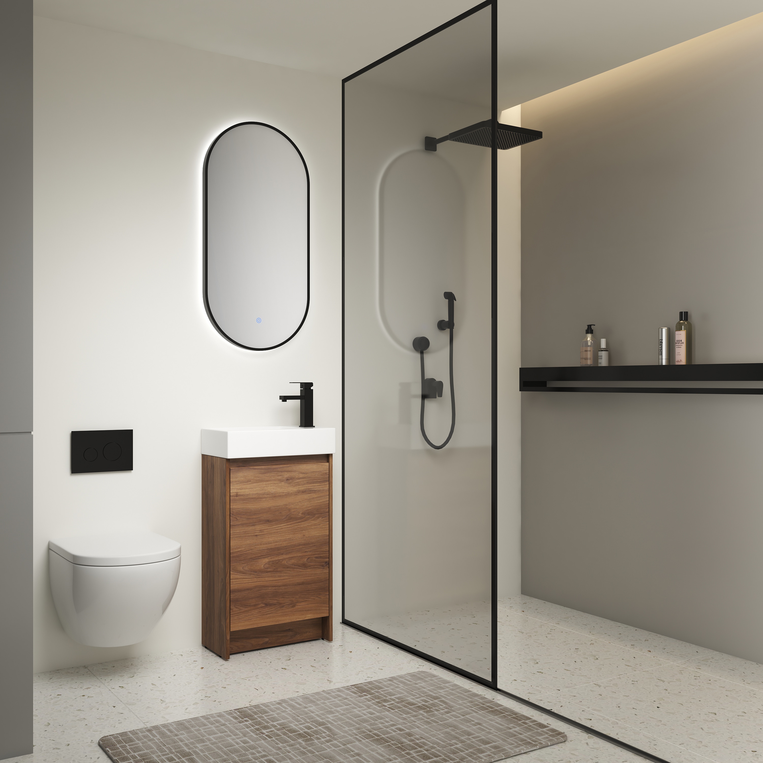 WELLFOR GLEM-36248 Bath-Vanity-Combo - View #3