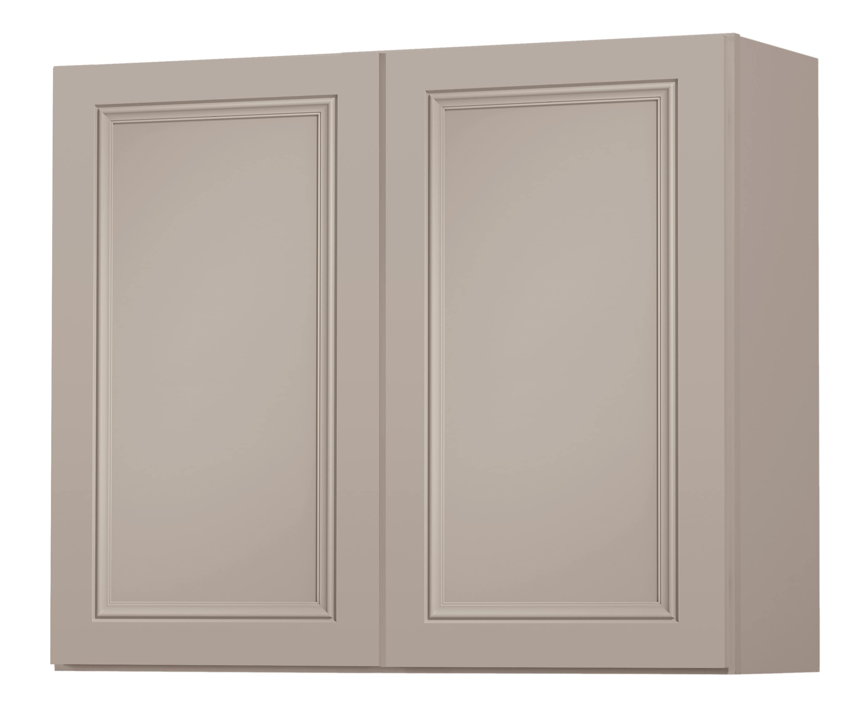 Wintucket 36-in W x 36-in H x 12-in D Cloud Gray Door Wall Fully Assembled Cabinet (Recessed Panel Square Door Style) | - Diamond NOW G15 W3636B