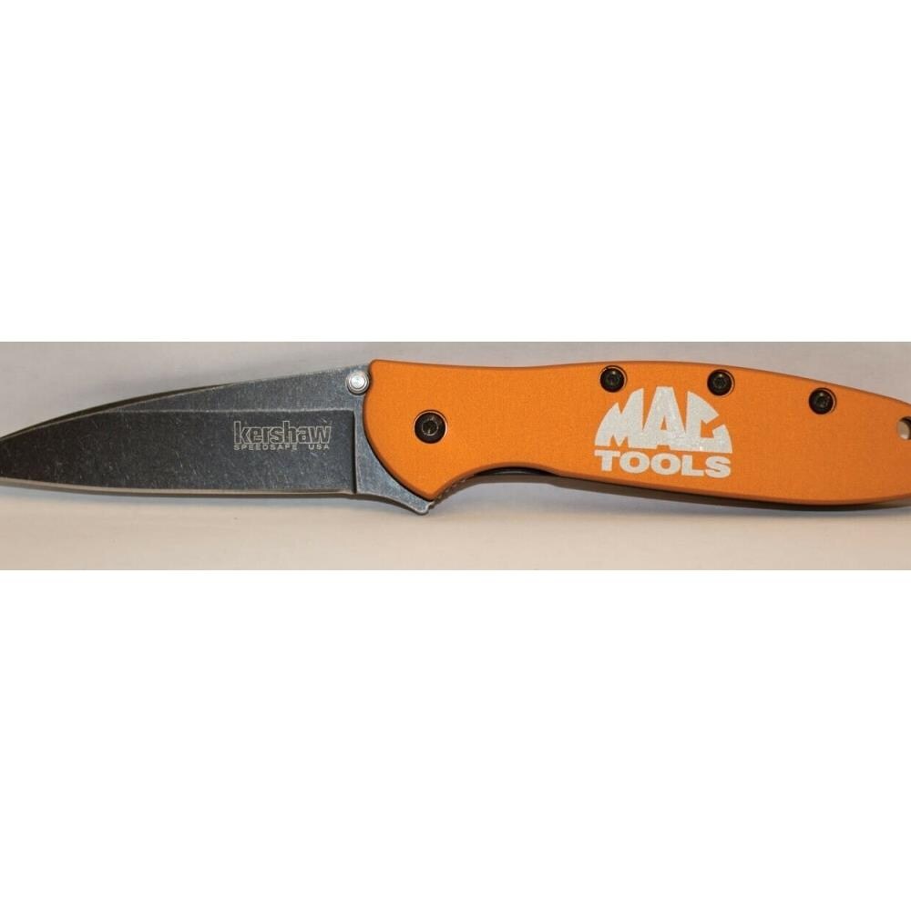 Kershaw MDCO51989  KER-1660ORBW Mac Leek Knife- Orange