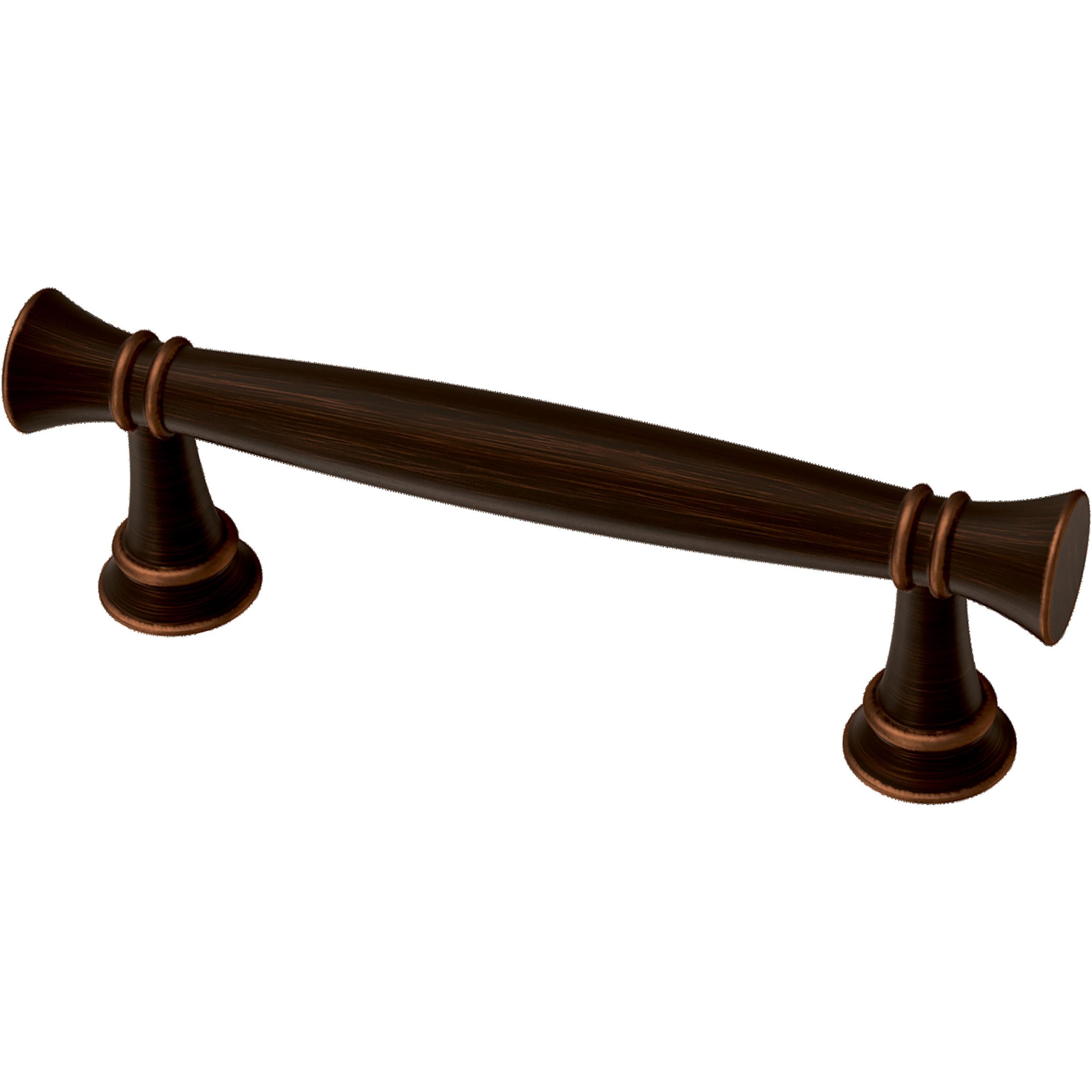 allen + roth P43473W-BZM-C Isidore 3-in , 76mm Center to Center Bronze Matte Rectangular Bar