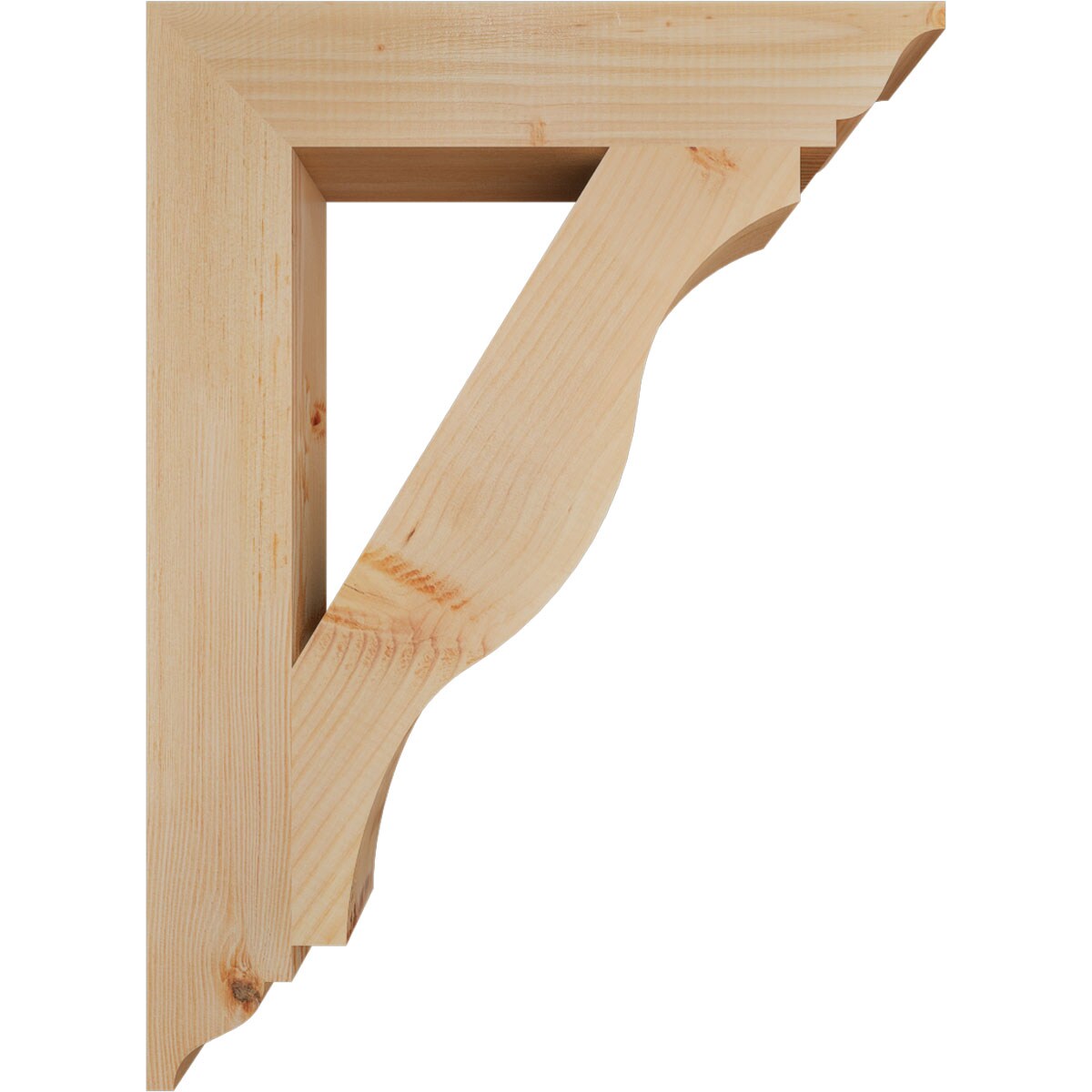 Ekena Millwork BKT04X22X30FST01SDF Exterior-Brackets-Braces - View #3