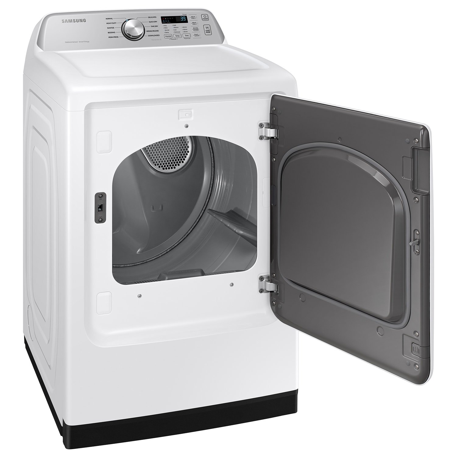 Samsung 7.4-cu ft Smart Electric Dryer (White) in the Electric Dryers  department at