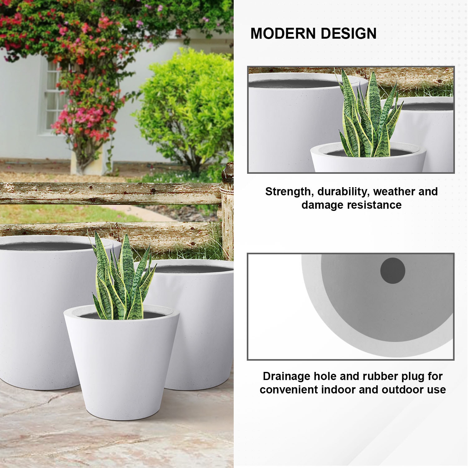 PLANTARA PA154S3-8011 Planter-Window-Box - View #5