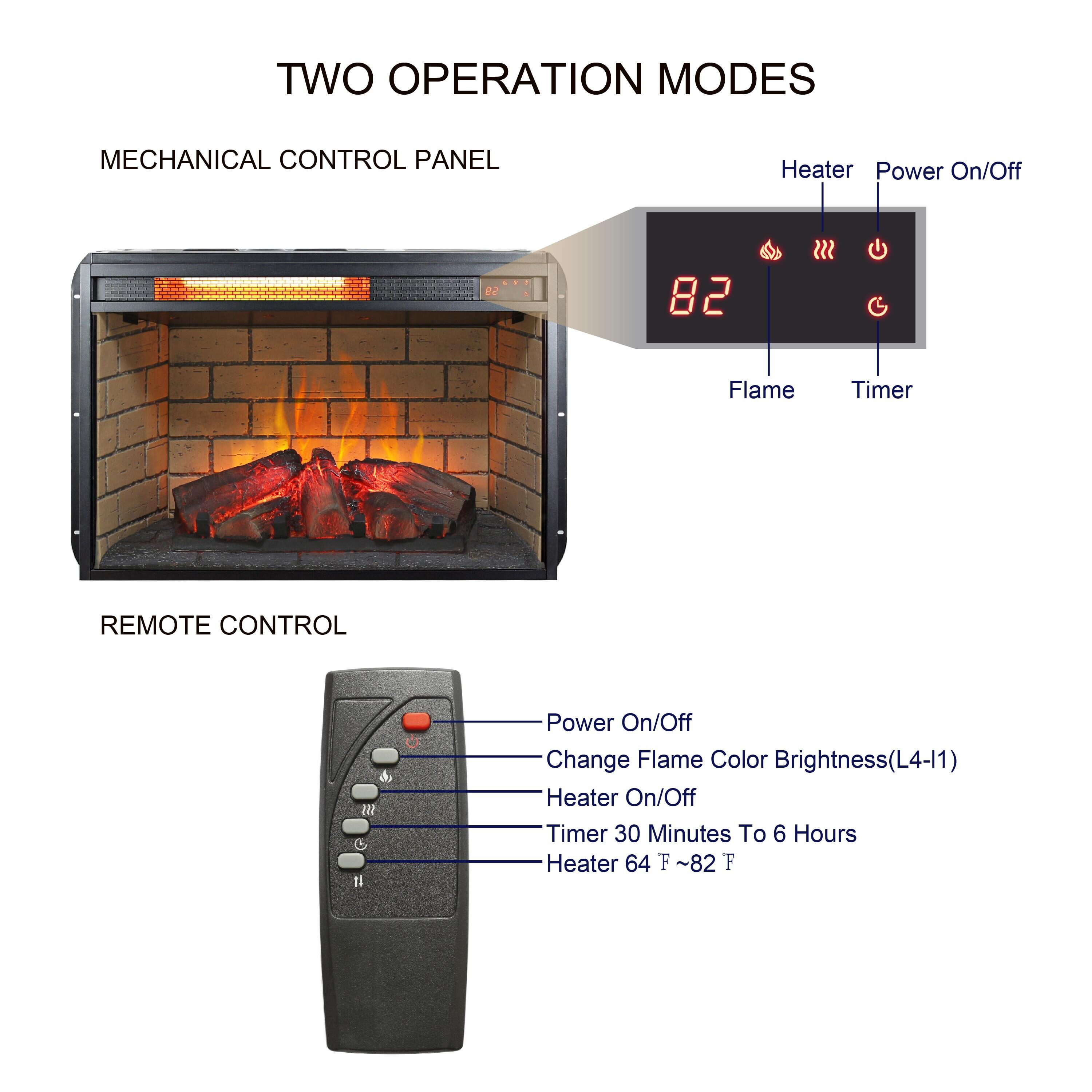 Bayfeve BF-1295-FP Electric-Fireplaces - View #5