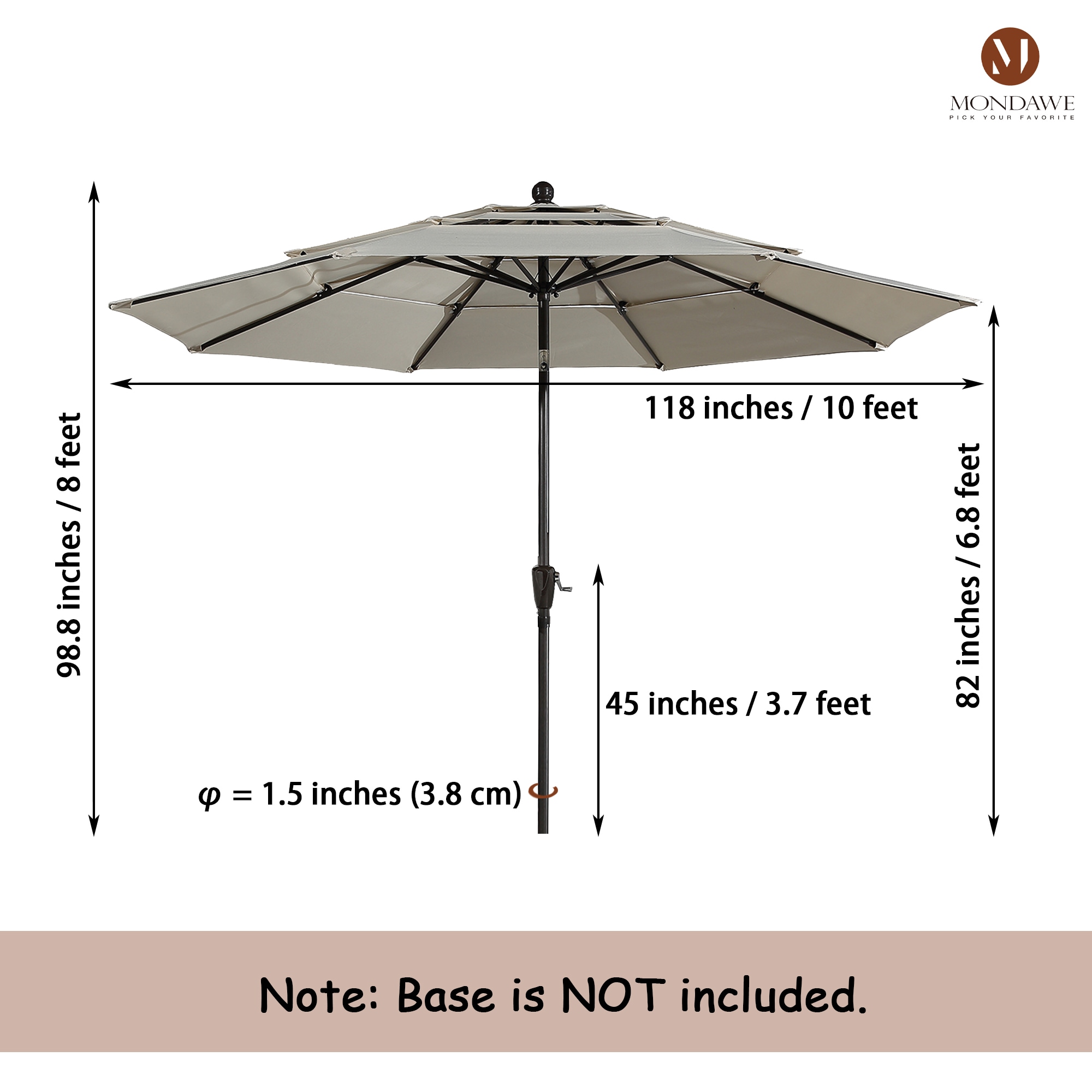 Mondawe WF-WS951 Umbrellas-2 - View #9
