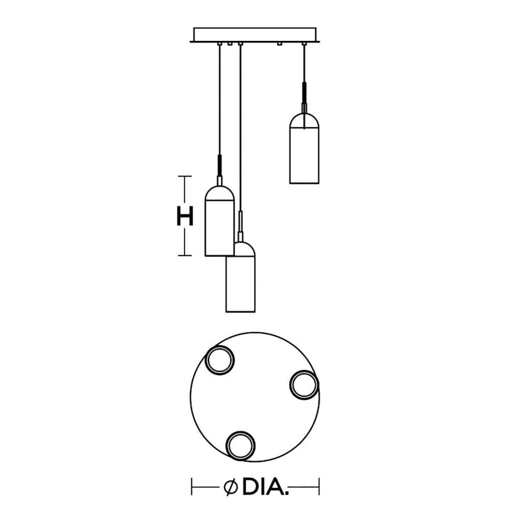 AFX KRNP04L30D1BKRND3 Pendant-Lights - View #2