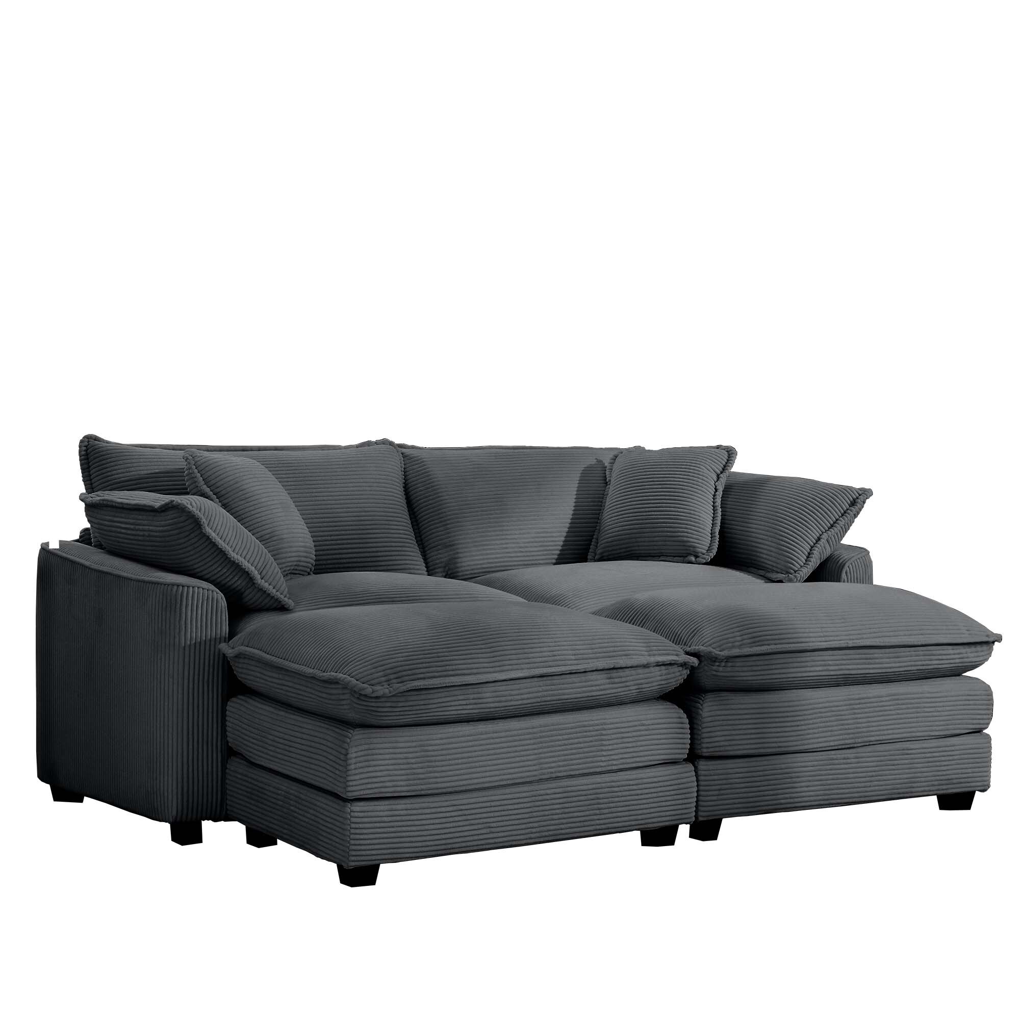 SINOFURN SYA020306GY Sofas-Loveseats - View #16