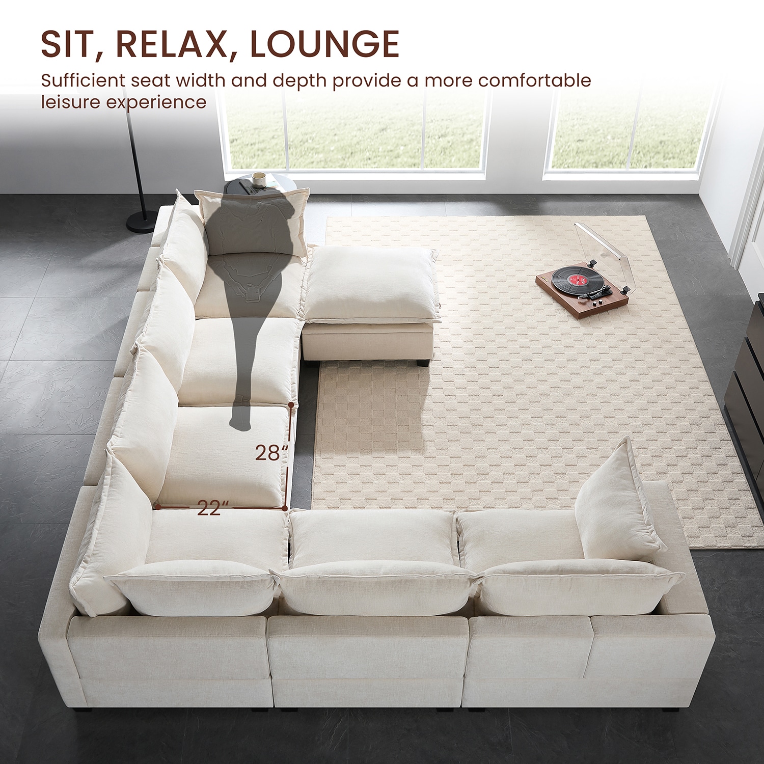 GZMR GZ-HH4S042 Sofas-Loveseats - View #2