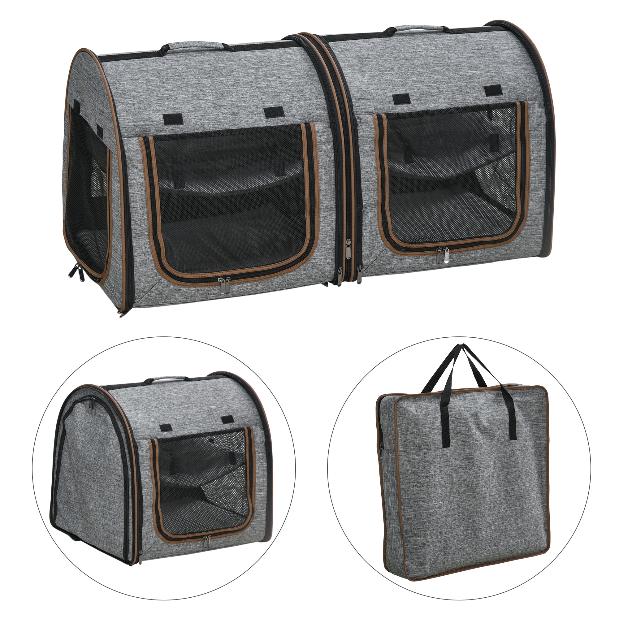 PawHut D00-080V02 Pet-Carriers - View #5