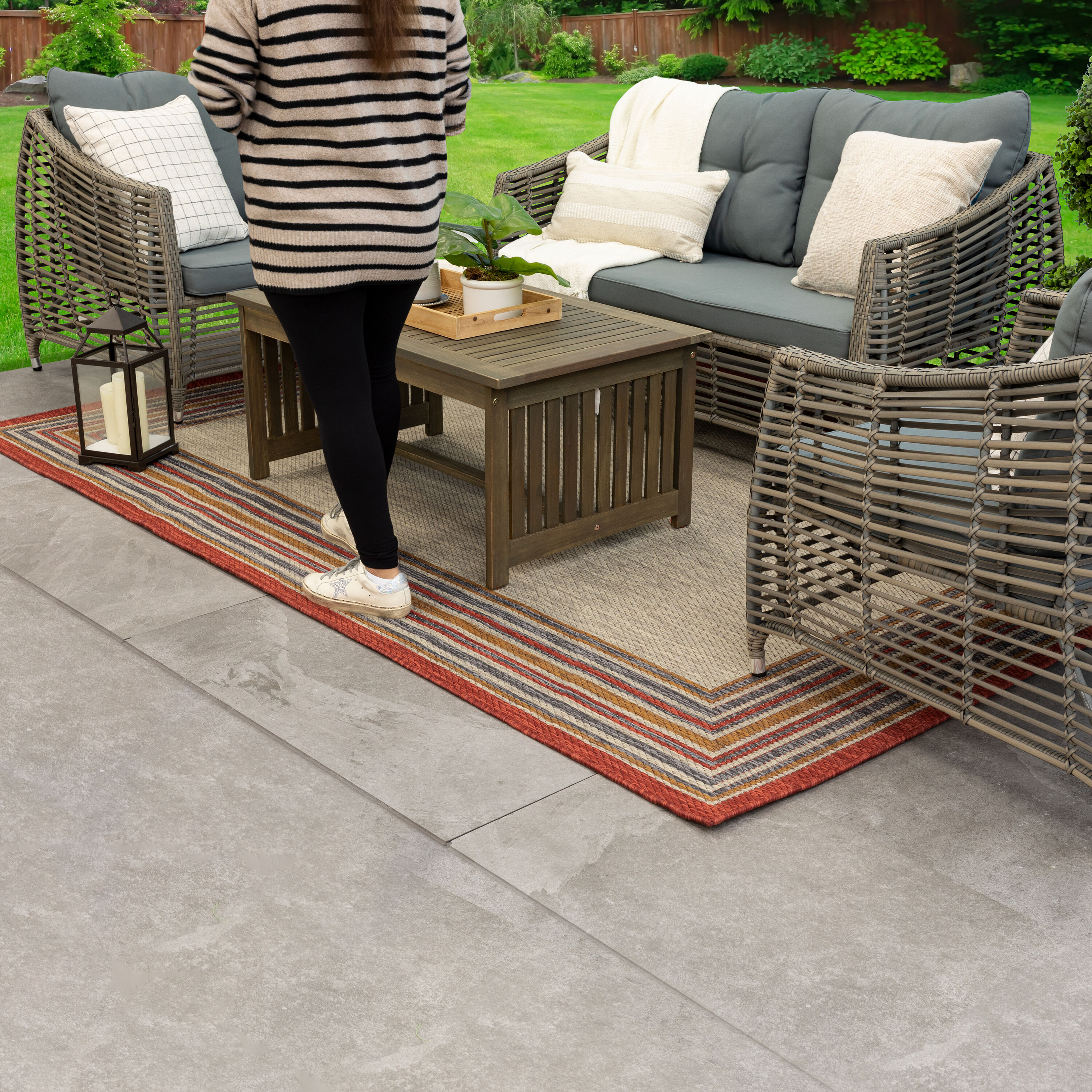 allen + roth with STAINMASTER 92319 1444  063090 rugs - View #22