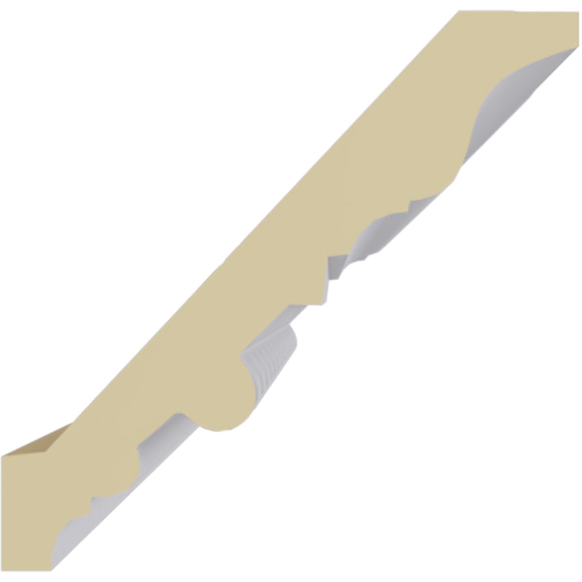Windsor Rope Design Primed Polyurethane Crown Moulding