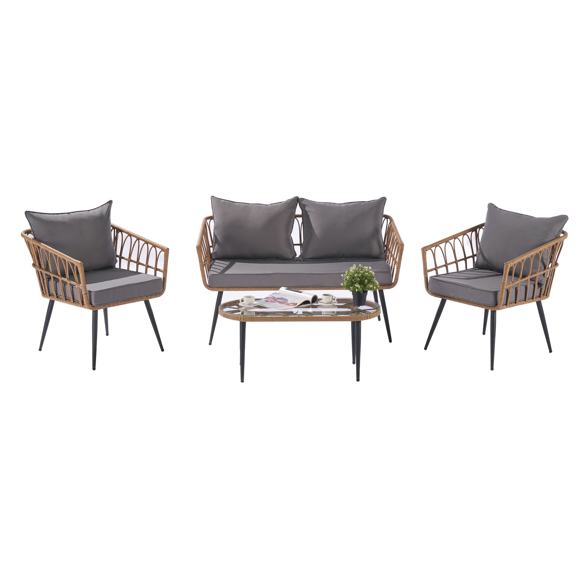SANSTAR LRS-DS72LY Patio-Conversation-Sets - View #7