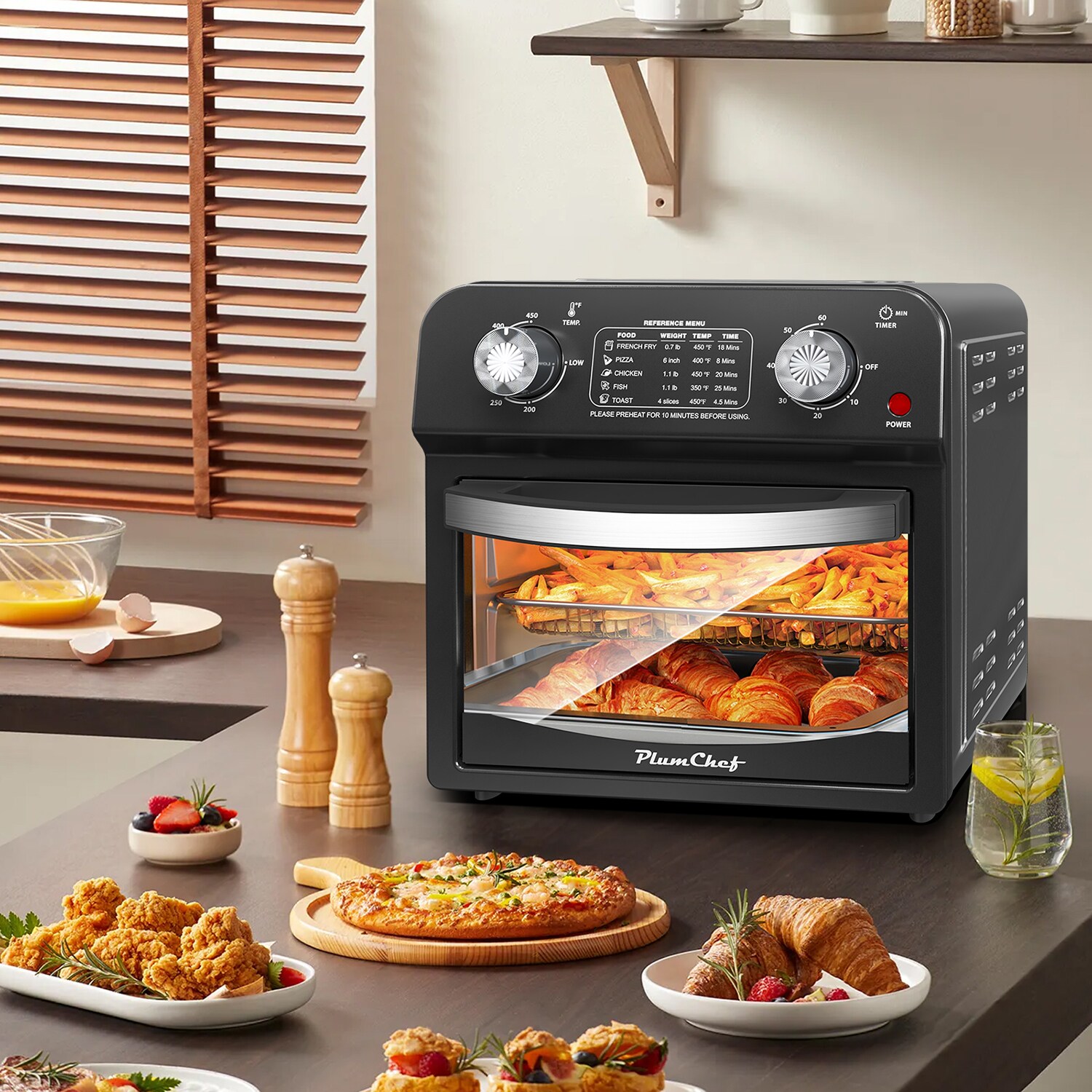 GZMR HYCC-24831BK-LC Countertop-Toaster-Ovens - View #4