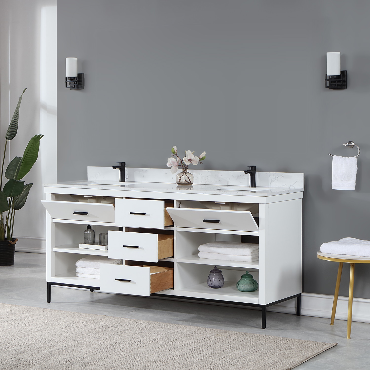 Altair 545072-WH-AW-NM Bath-Vanity-Combo - View #7