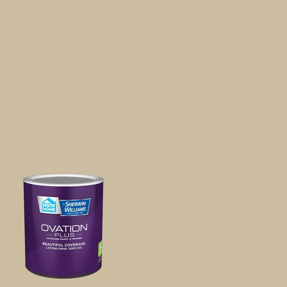 HGTV HOME by Sherwin-Williams 3007-10B-2557204 Ovation Plus Eggshell Country Charm 3007-10B Latex Interior Paint Paint + Primer ( 1-quart )