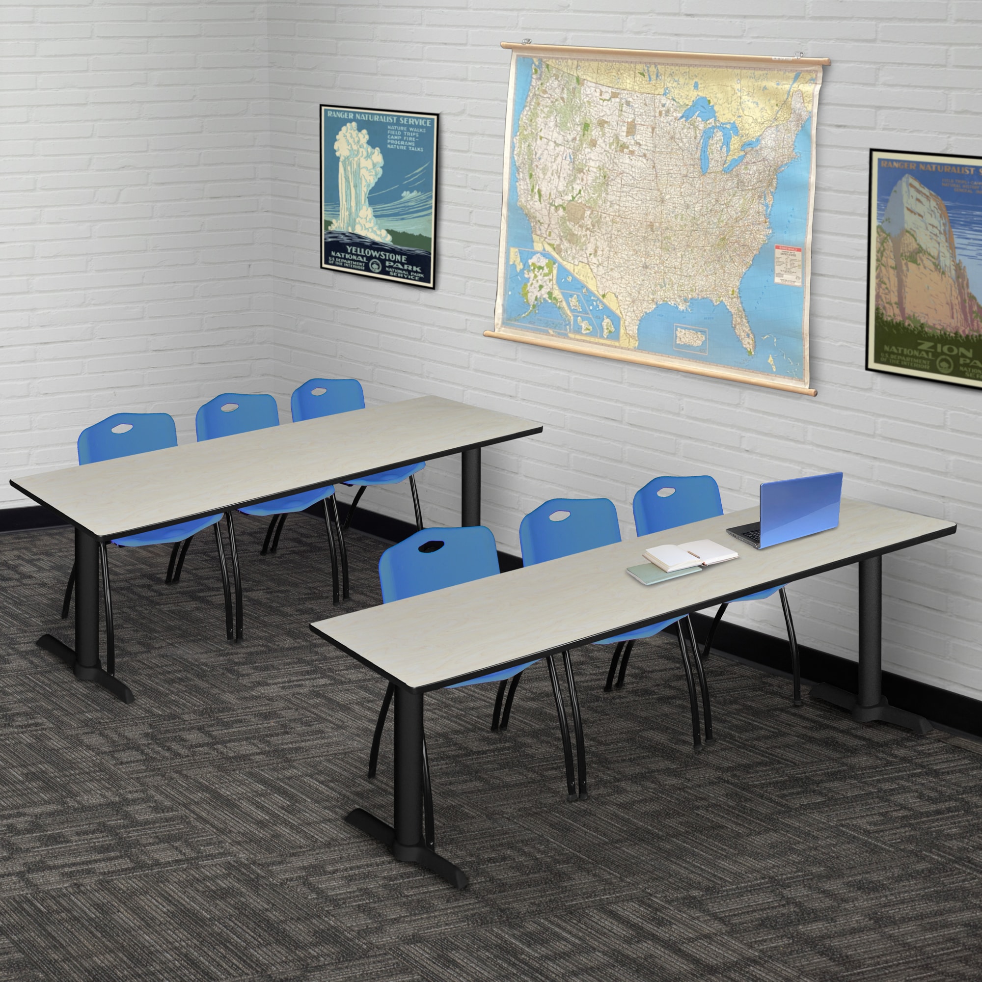 Regency MTRCT8424PL47BE Office-Tables - View #9