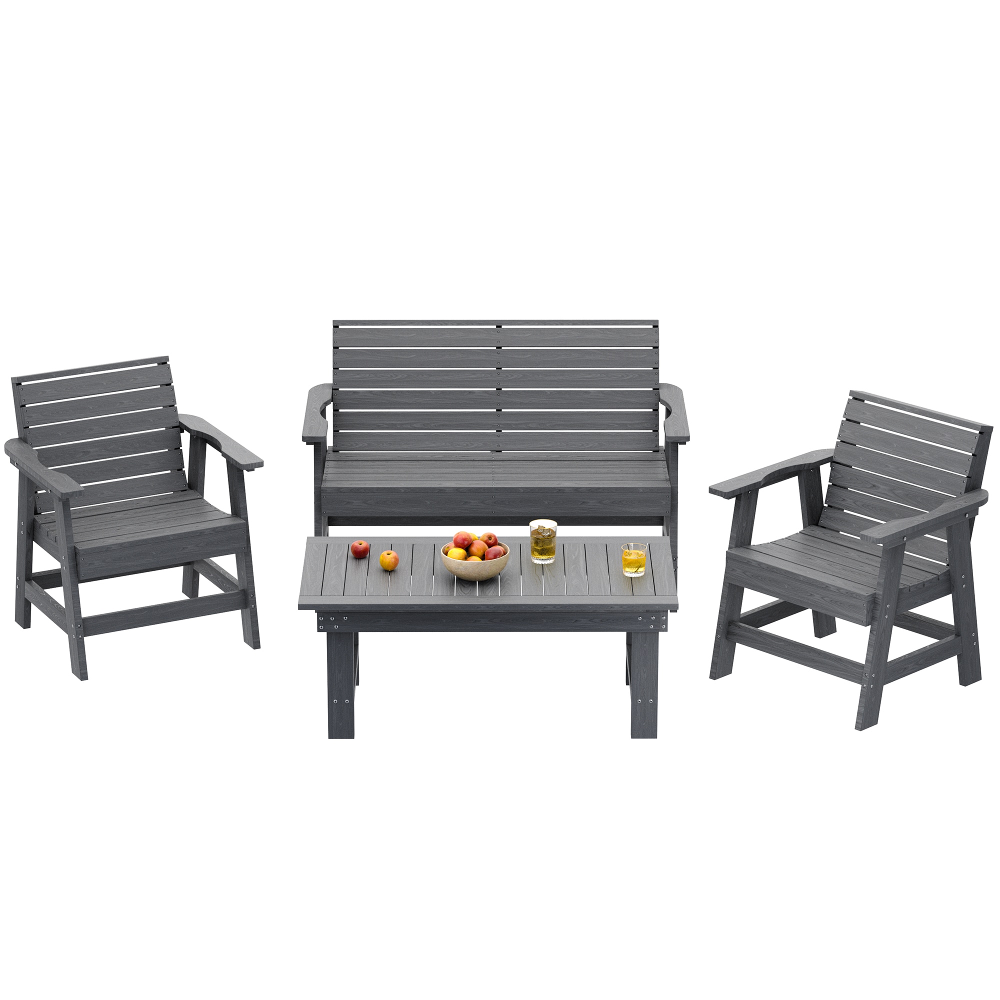 PamaPic HPE-SF-4JT-H-ML1 Patio-Conversation-Sets - View #3