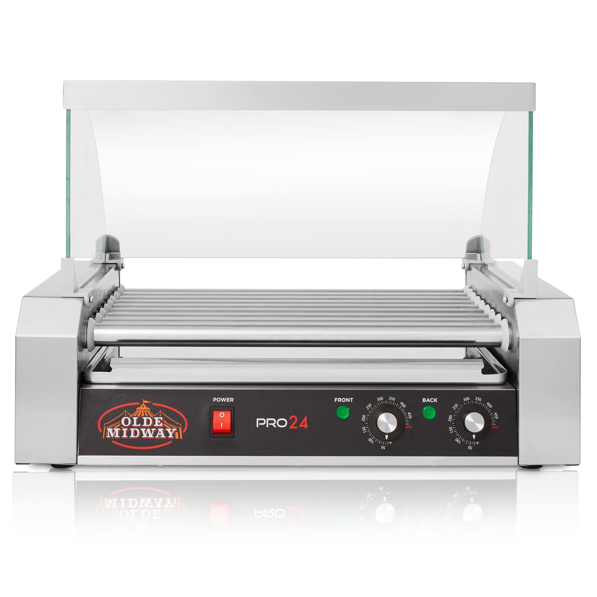Olde Midway CON-ROLL-PRO24-CVR Hot-Dog-Cookers - View #3
