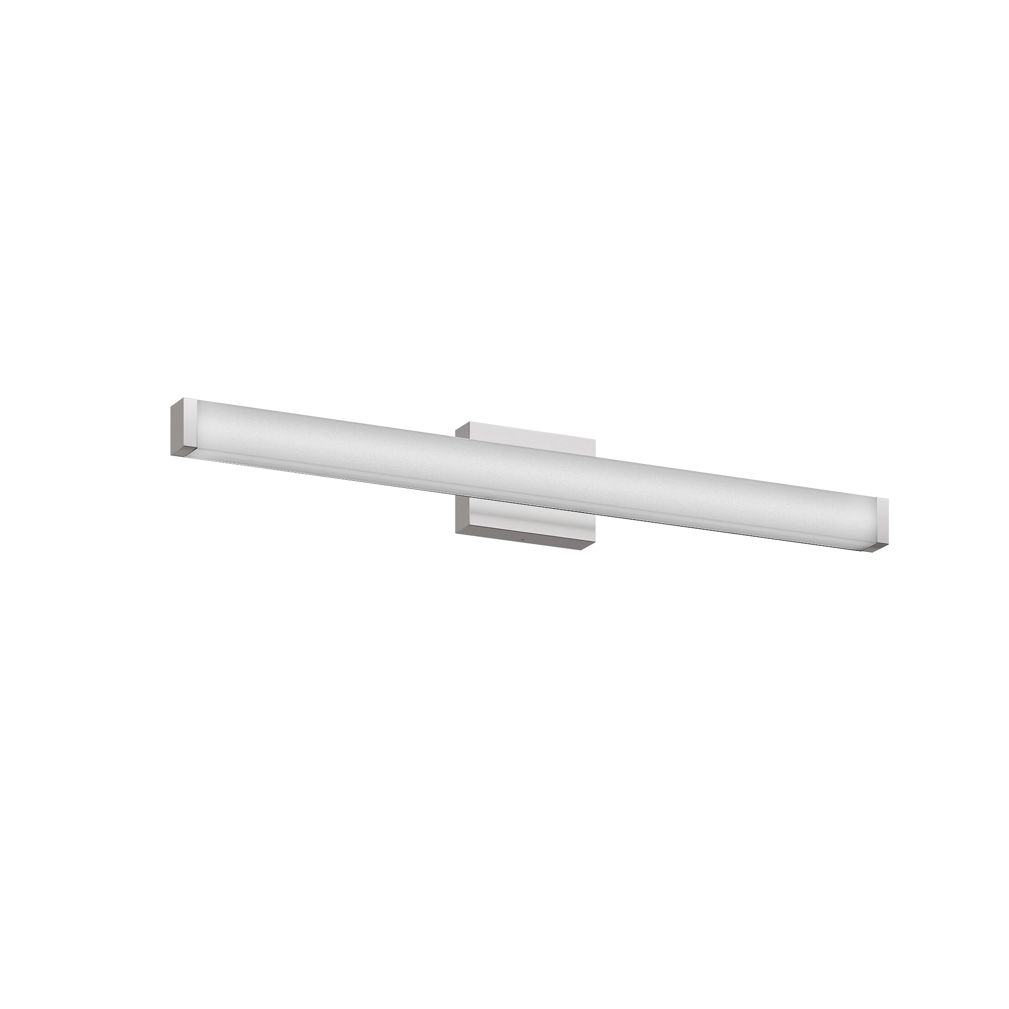 WELLFOR 32.7-in 1 Light Chrome Integrated LED Modern/contemporary Bathroom Vanity light