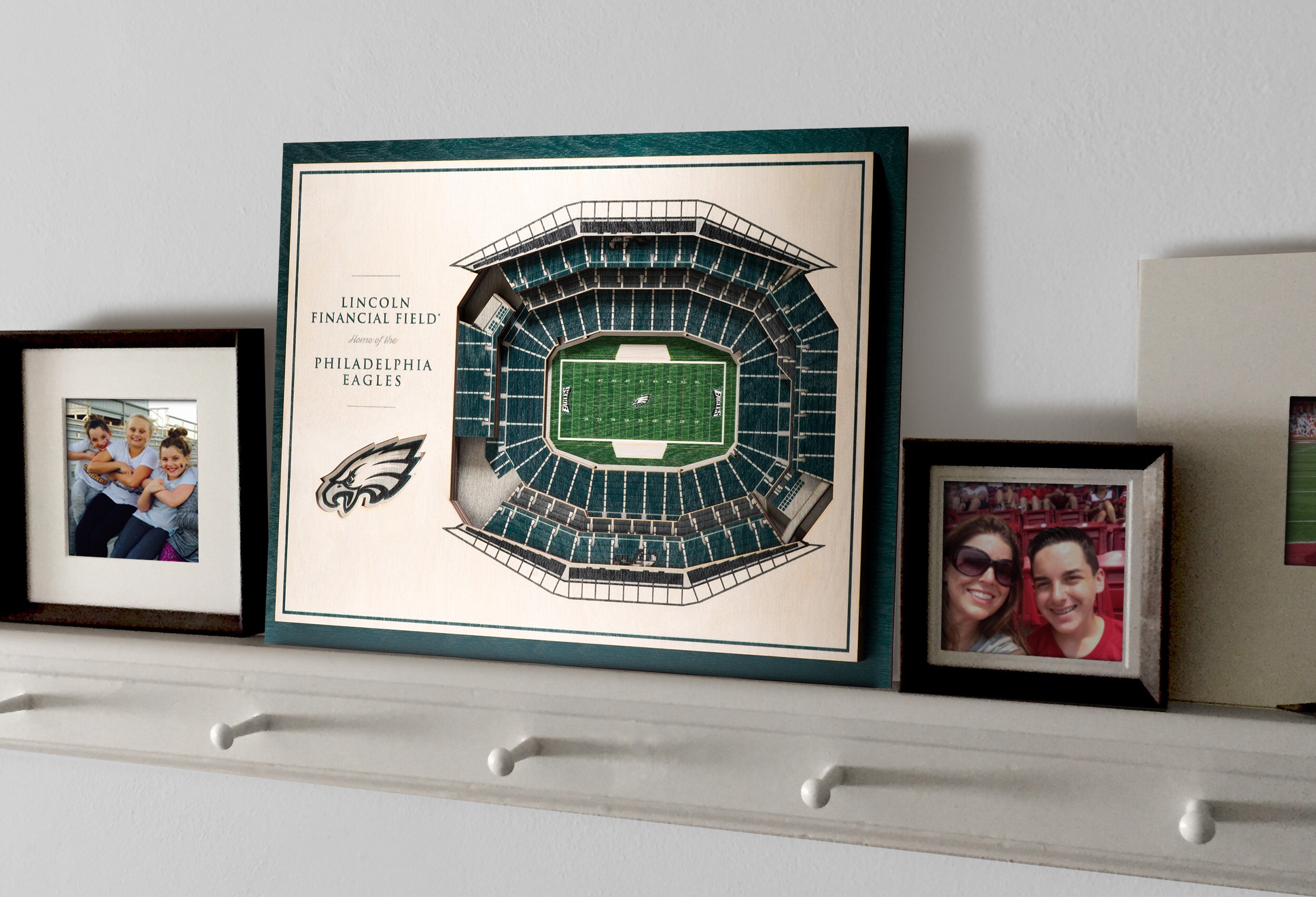 The Philadelphia Eagles - Lincoln Financial Field Shower Curtain