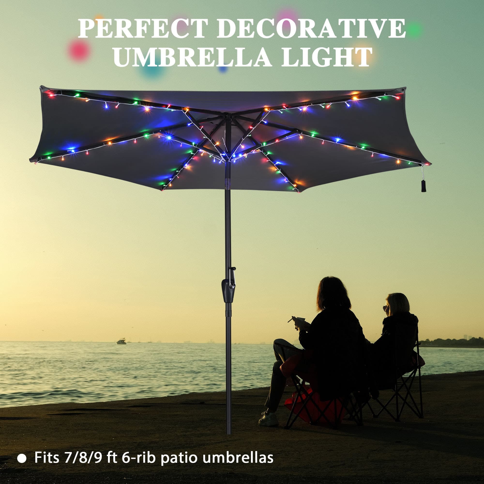 Yescom 07USL011-9FS-RGBY-LO Patio-String-Lights - View #5