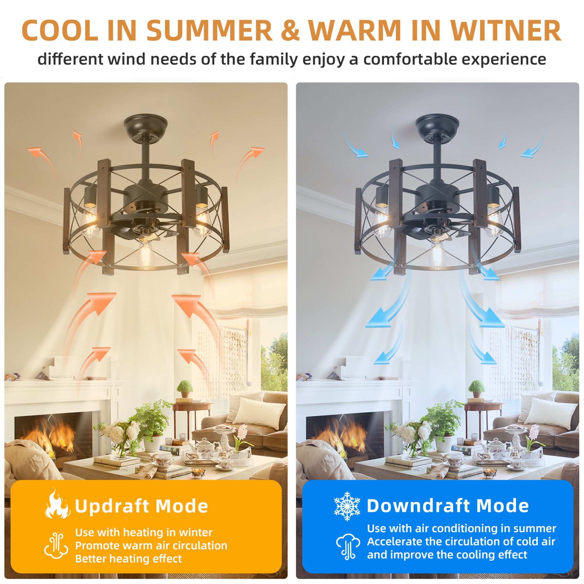 SINOFURN SYB570028BK Ceiling-Fans - View #6