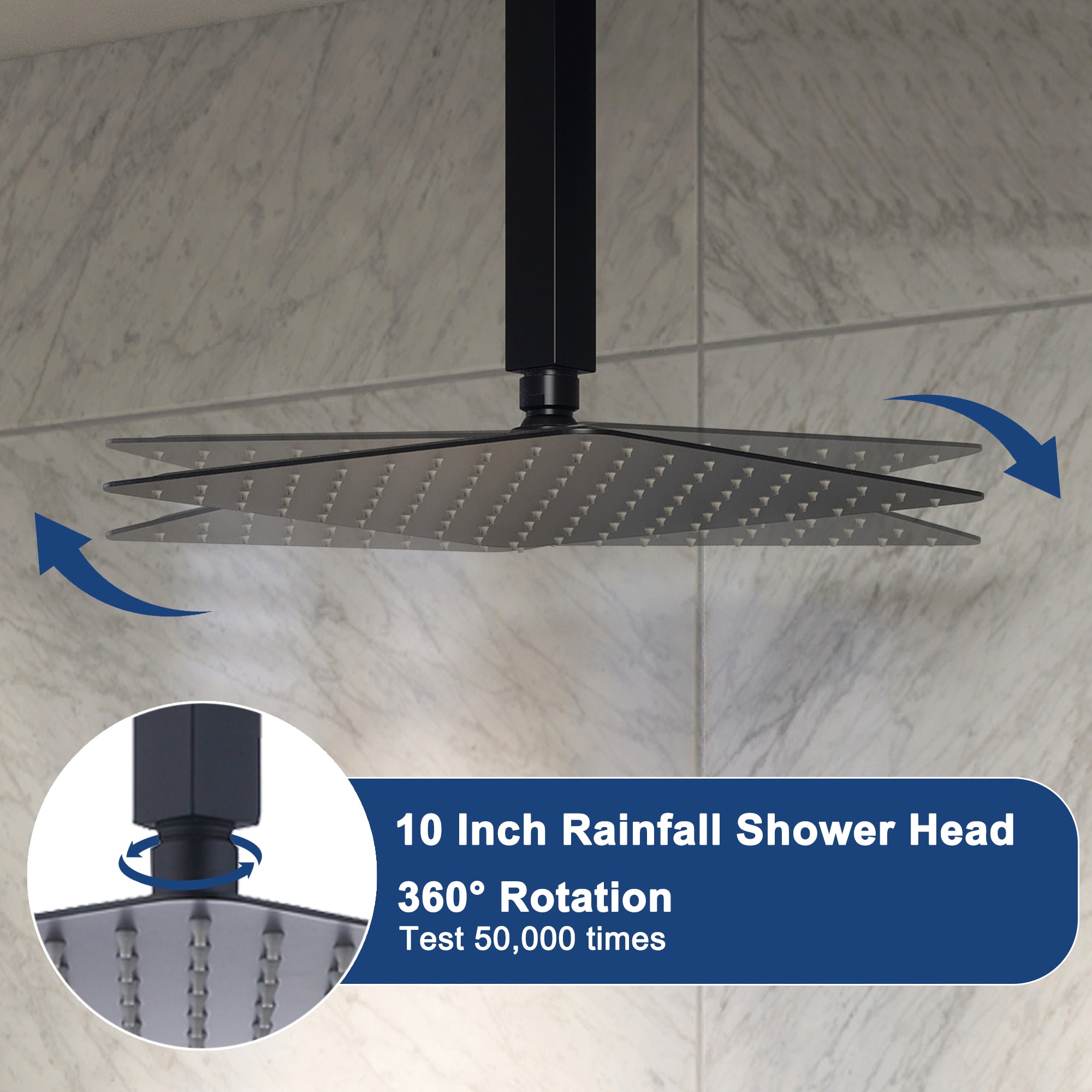 GZMR GZ-MS0910ORB Showerhead-Bar-Panels - View #6