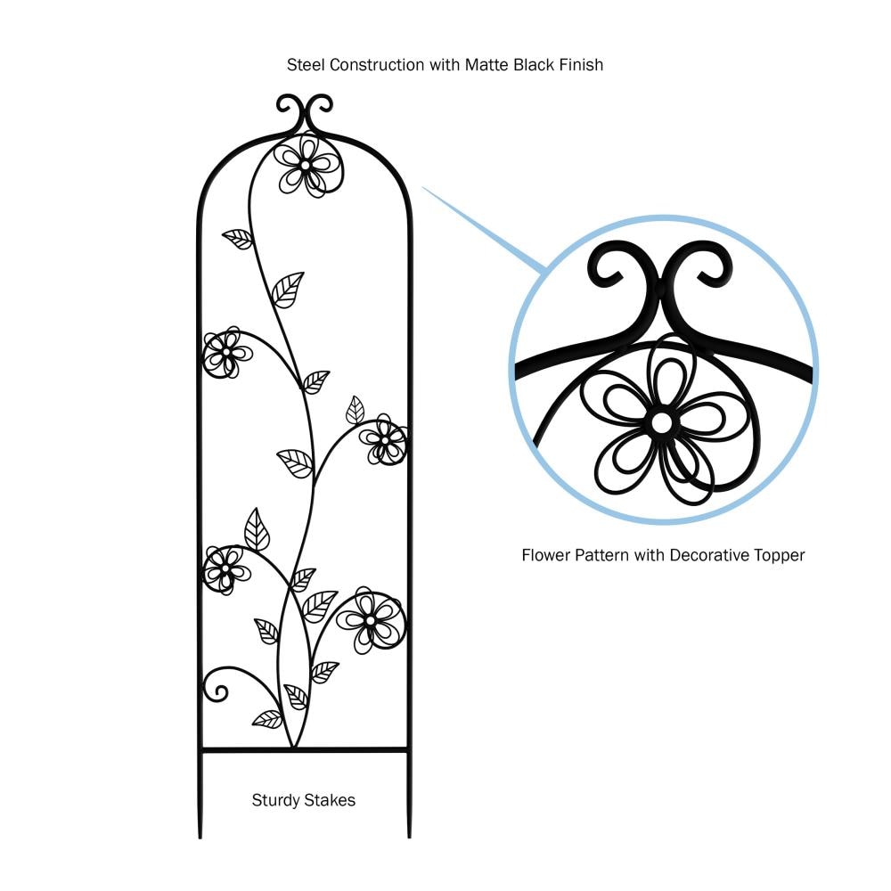 Nature Spring 905950NVW Garden-Trellis - View #3