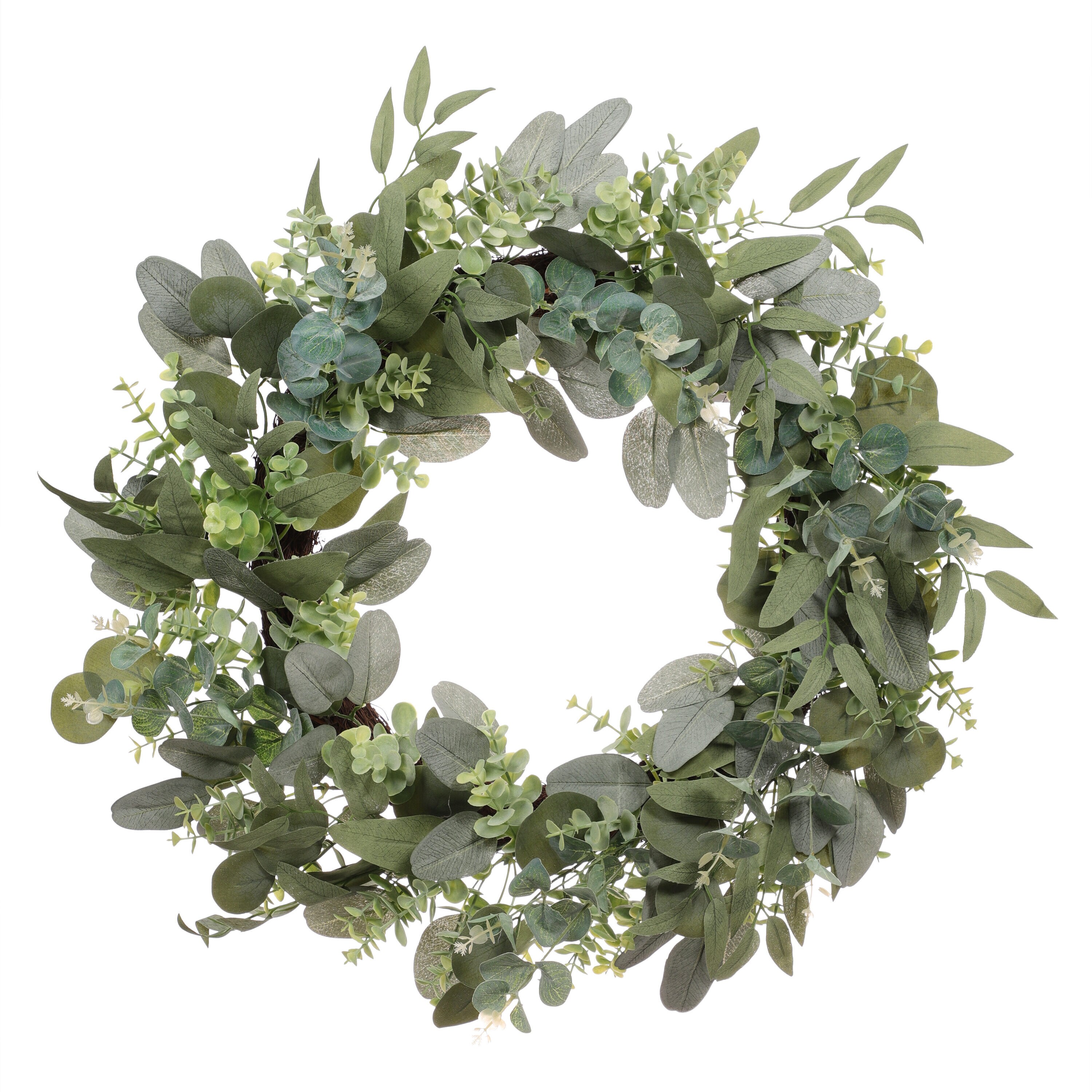 Puleo International 3647A-W24 24-in H Spring Wreath