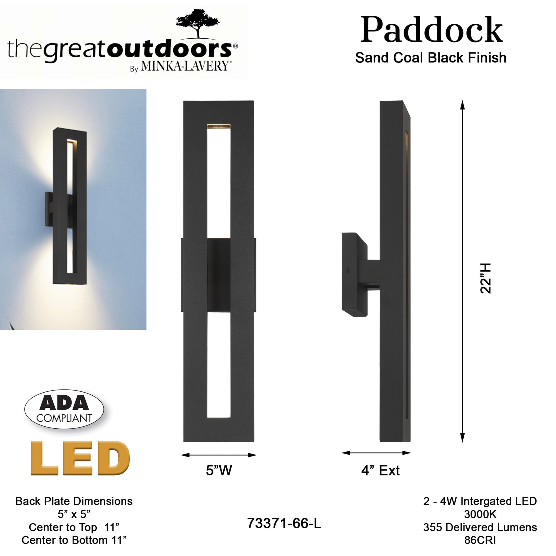 The Great Outdoors 73371-66-L Outdoor-Wall-Lighting - View #9