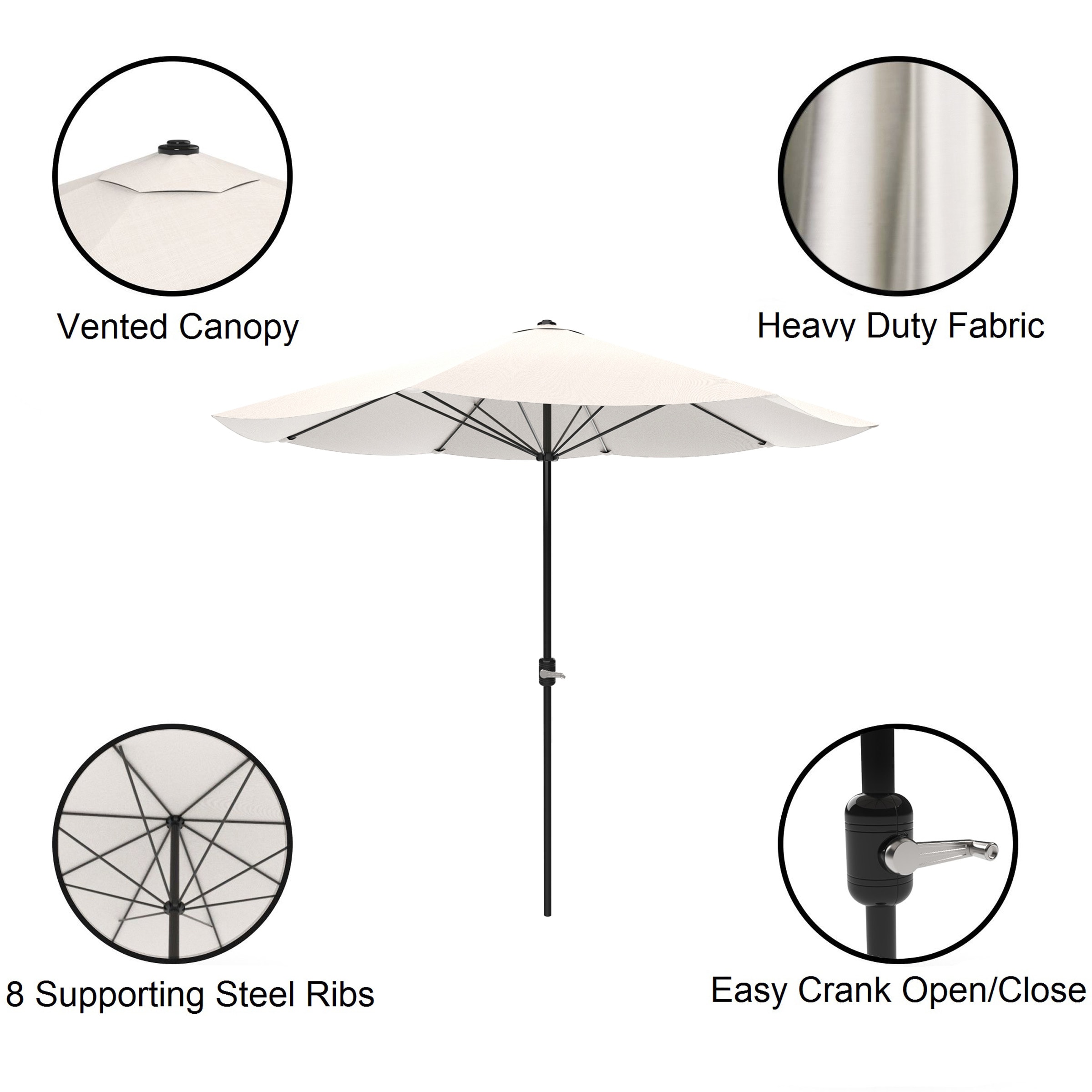 Pure Garden 50-101-TBB Umbrellas-2 - View #5